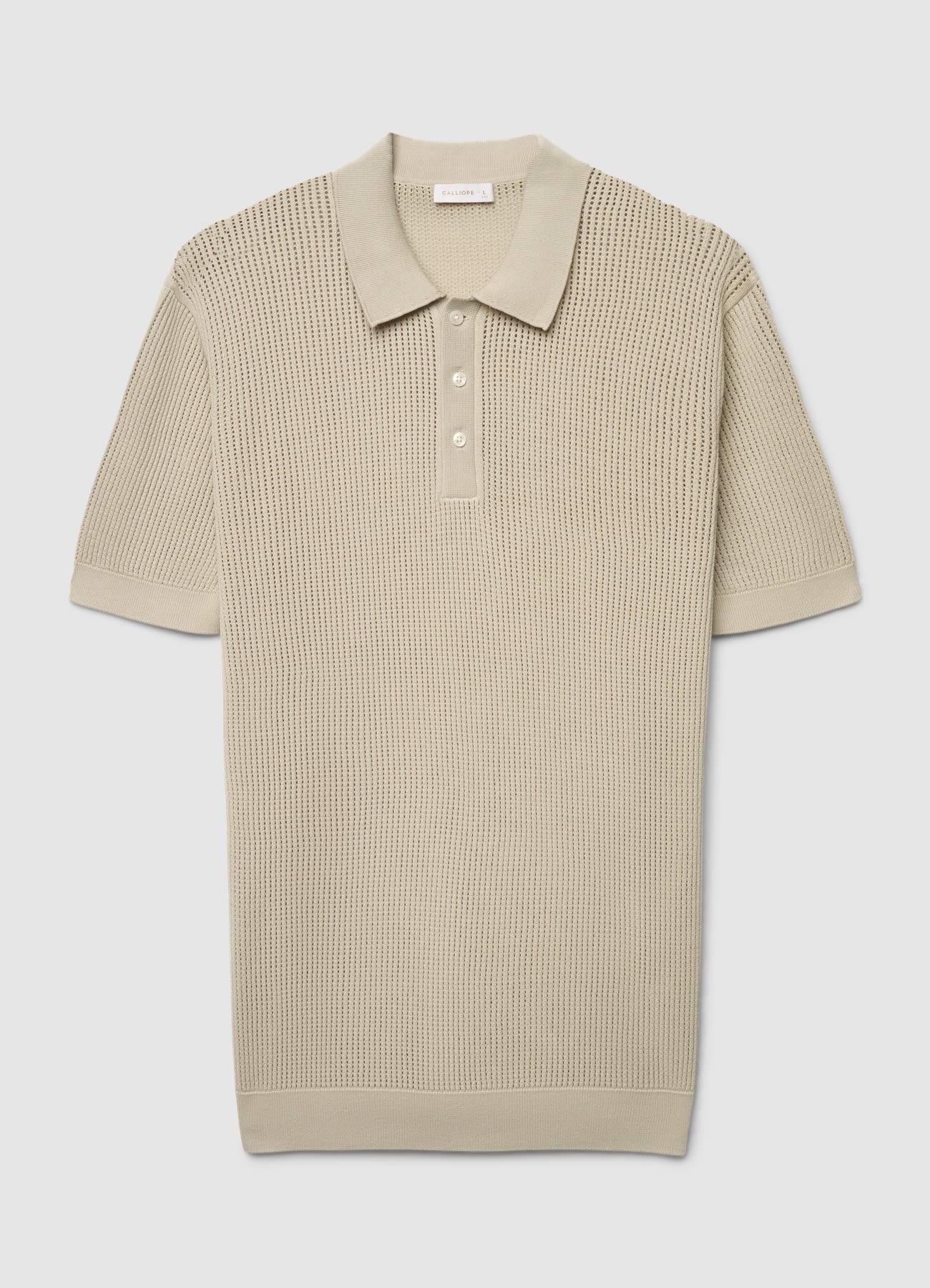 T-shirt polo tessuto operato - Image 6
