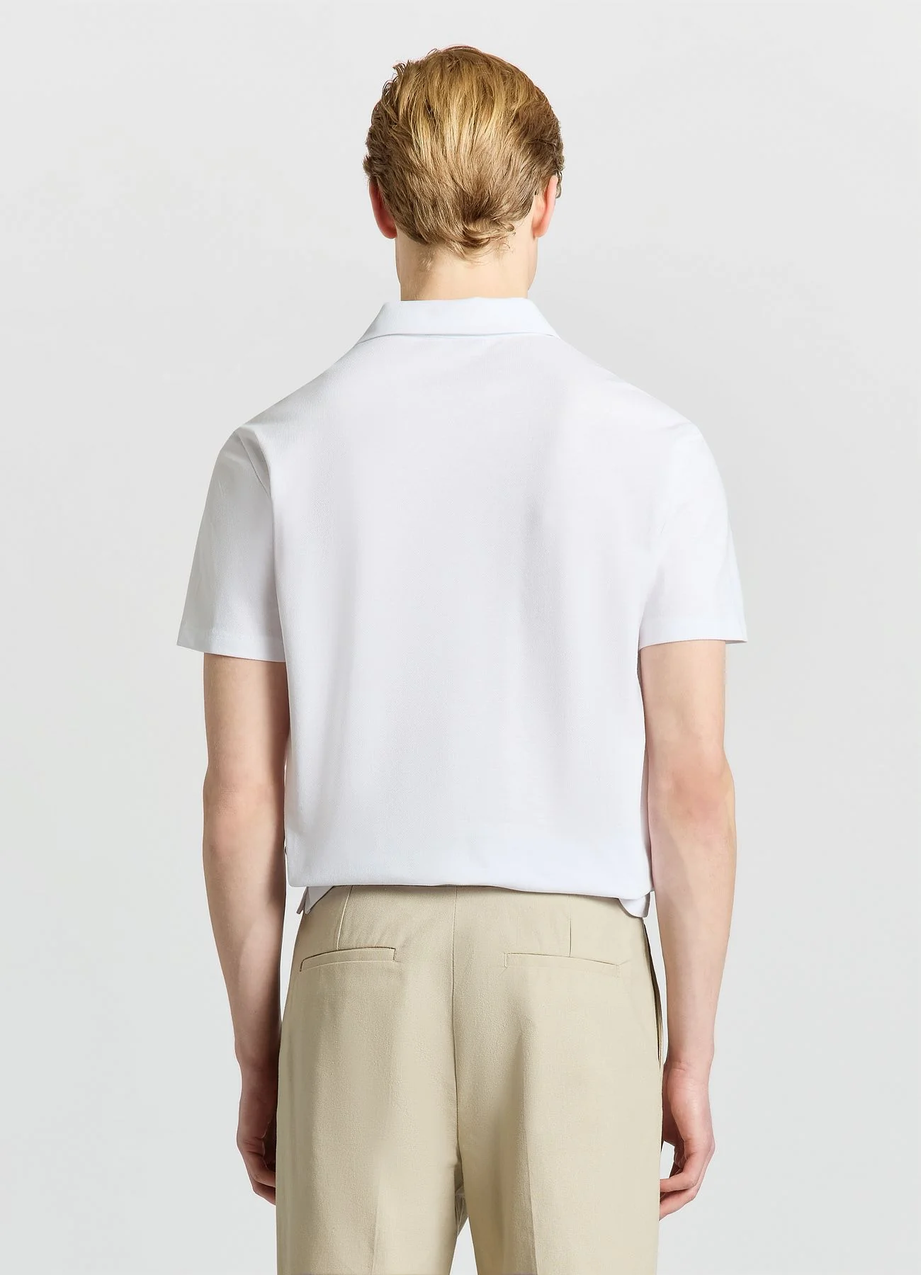 T-shirt polo tinta unita - Image 2