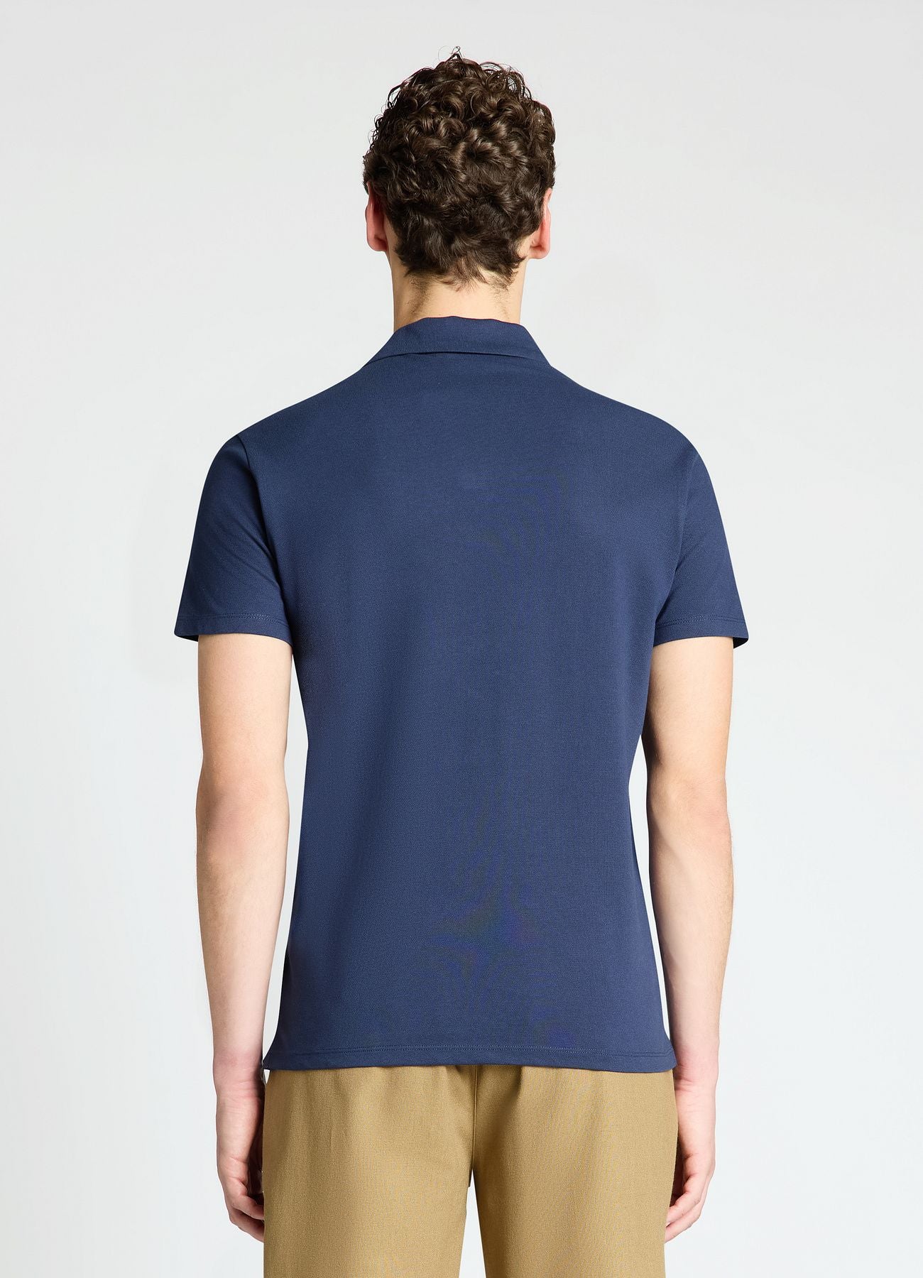 T-shirt polo tinta unita - Image 2