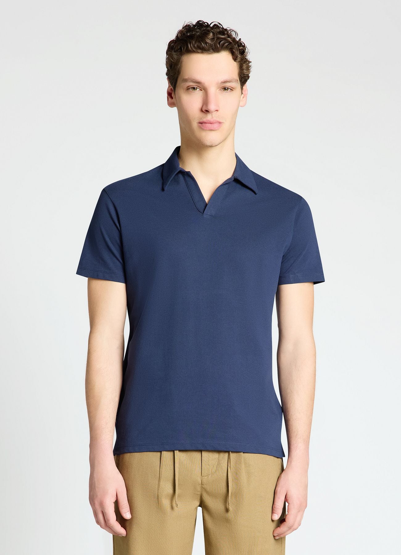T-shirt polo tinta unita - Image 3