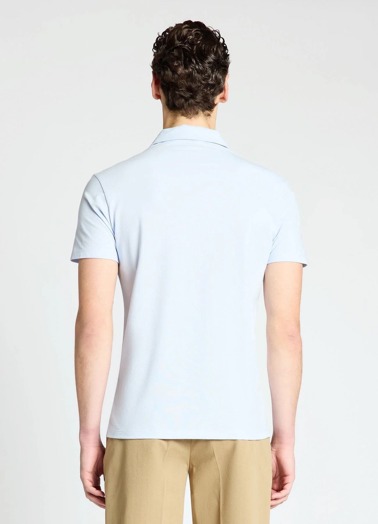 T-shirt polo tinta unita - Image 3