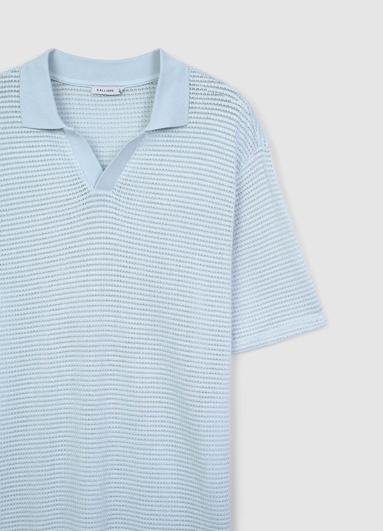 T-shirt polo traforata - Image 5