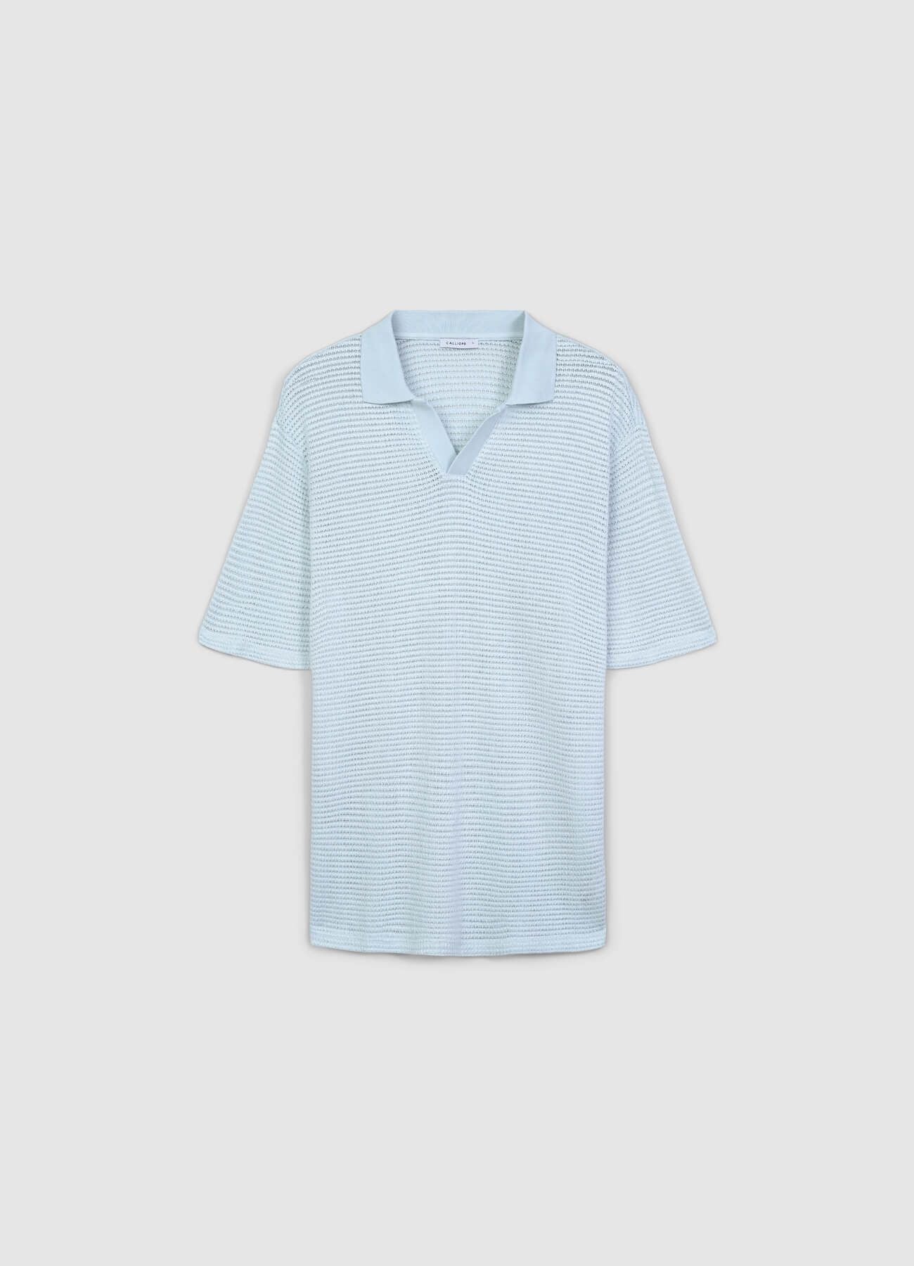 T-shirt polo traforata - Image 6