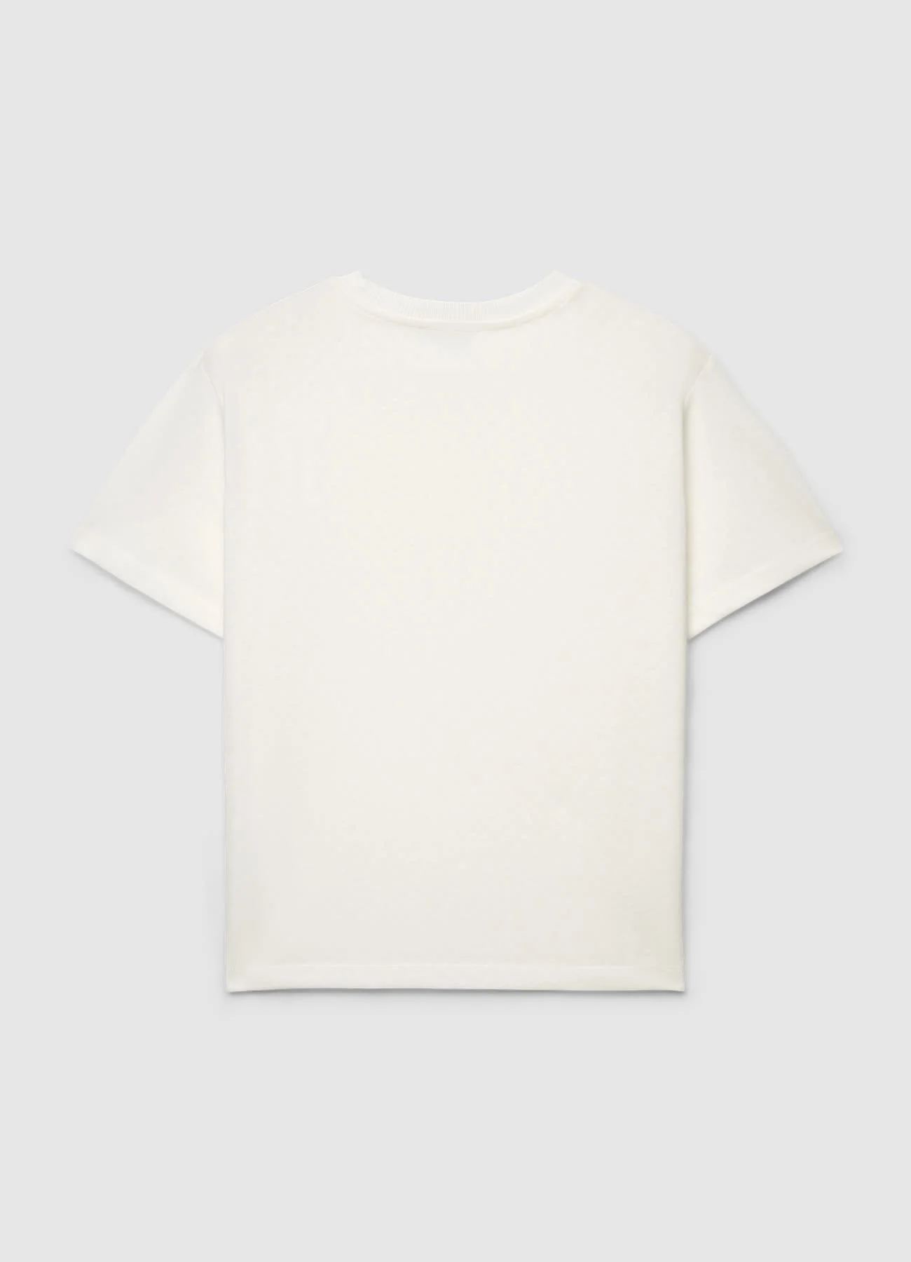 T-shirt regular a tinta unita - Image 3