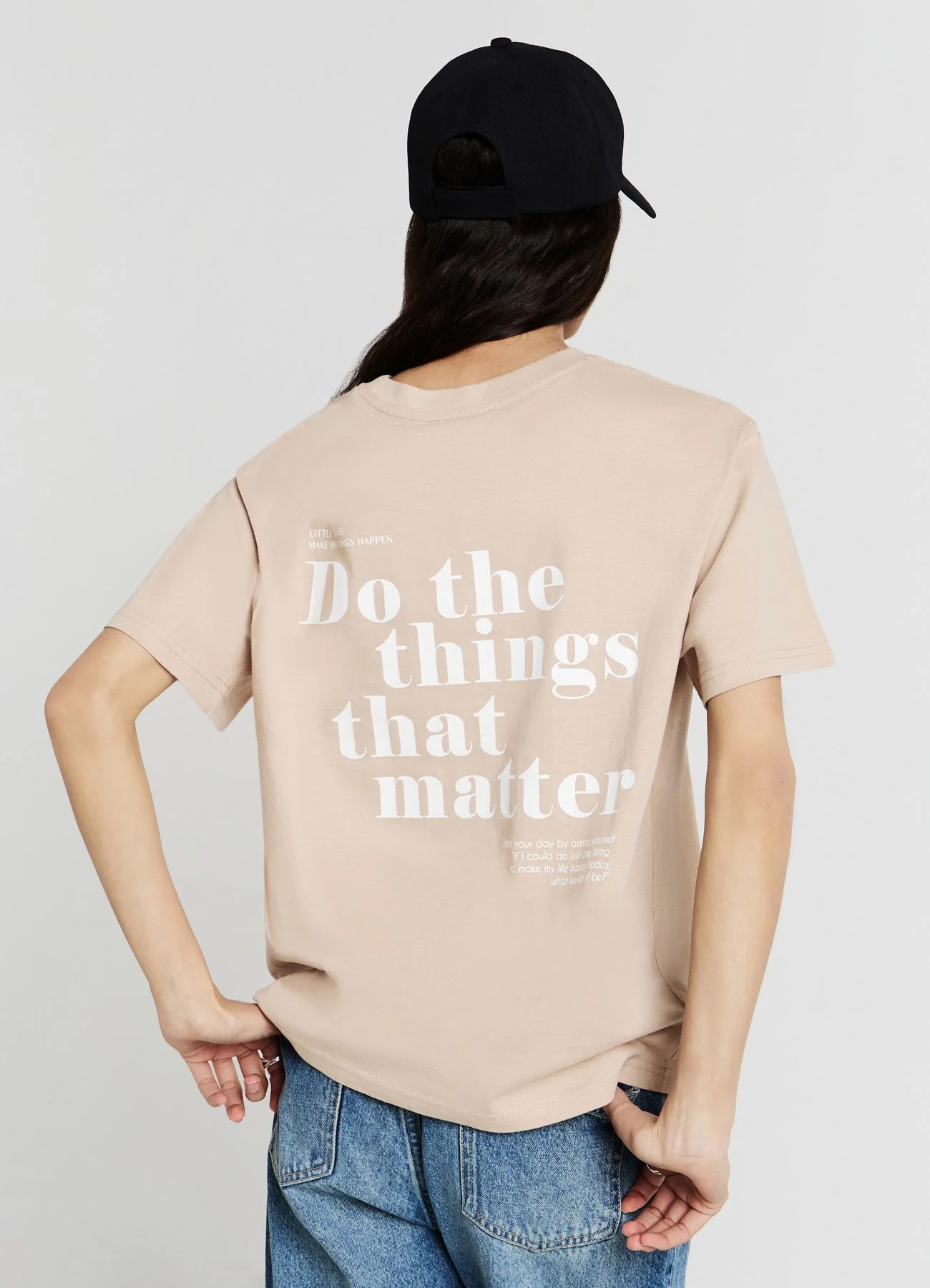 T-shirt scritte fronte/retro - Image 3