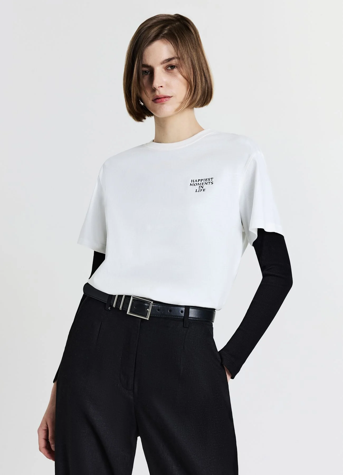 T-shirt scritte fronte/retro - Image 3