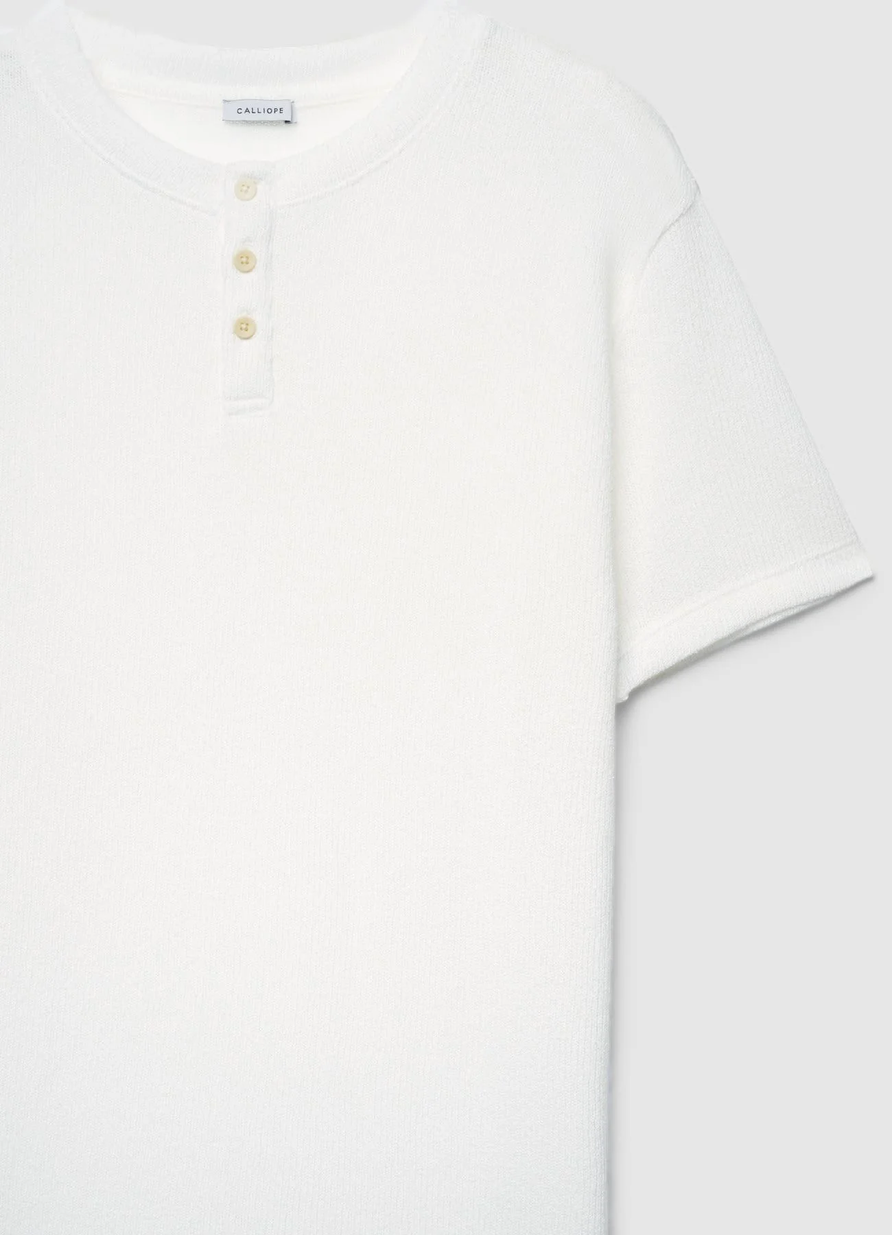 T-shirt serafino traforata - Image 6
