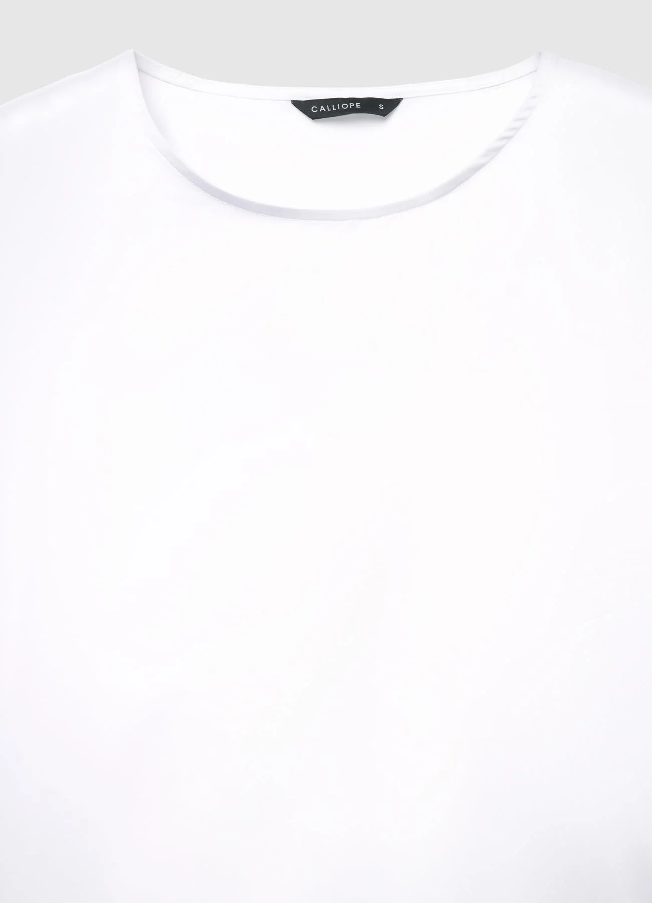 T-shirt simil satin a tinta unita - Image 6