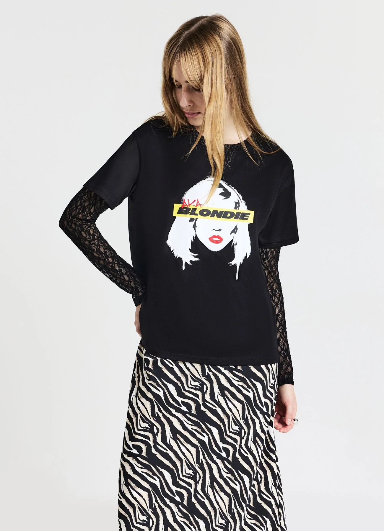 T-shirt stampa Blondie - Image 3
