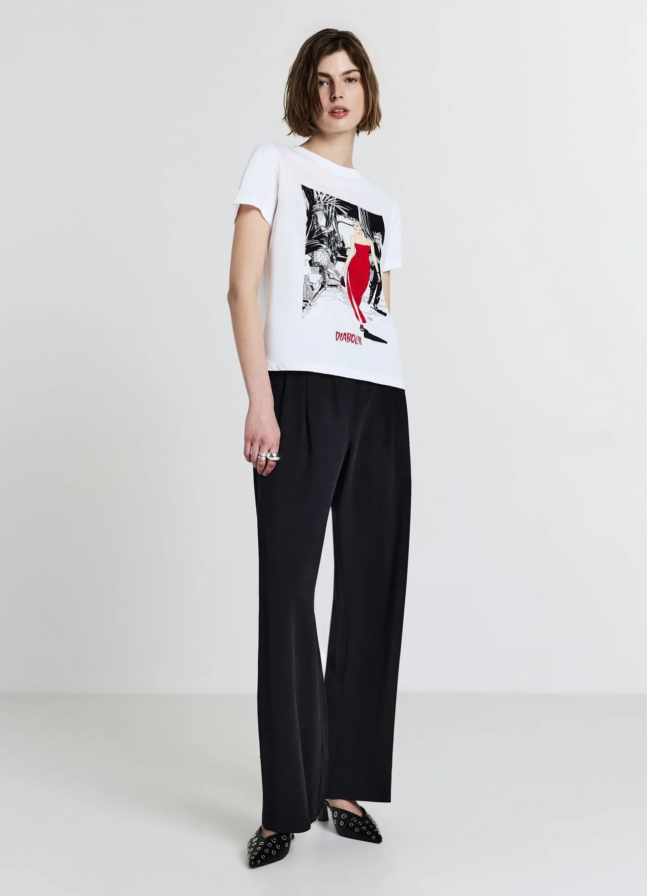 T-shirt stampa Eva Kant