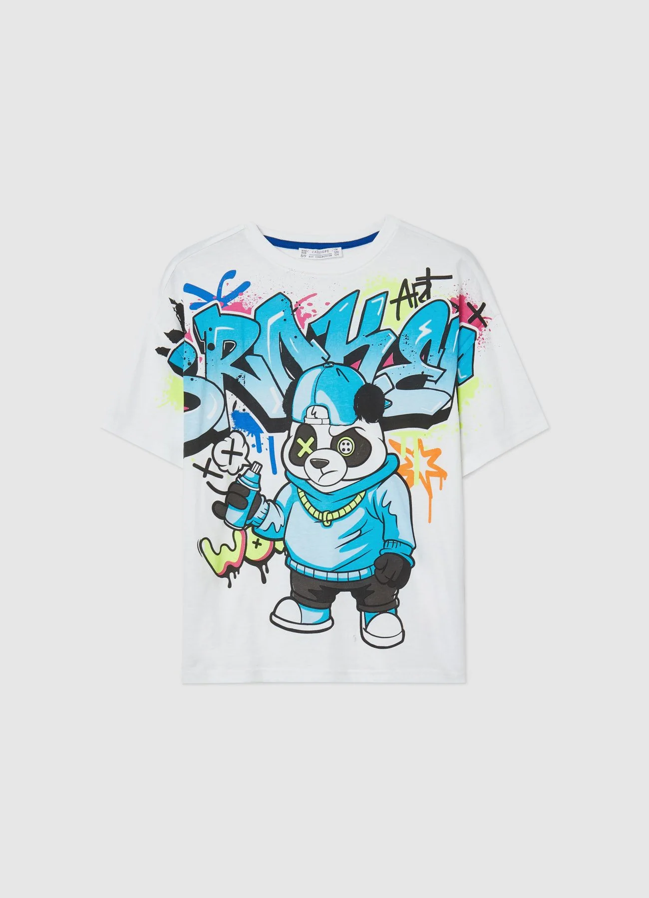 T-shirt stampa graffiti - Image 4