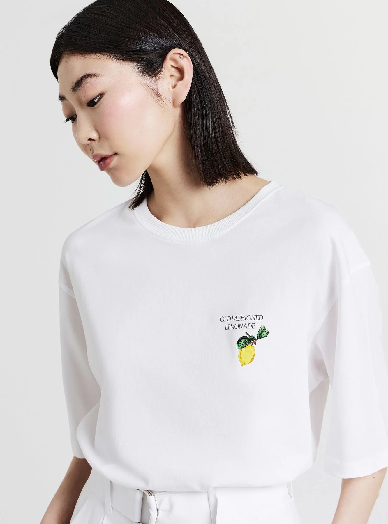 T-shirt stampa limoni fronte/retro - Image 4