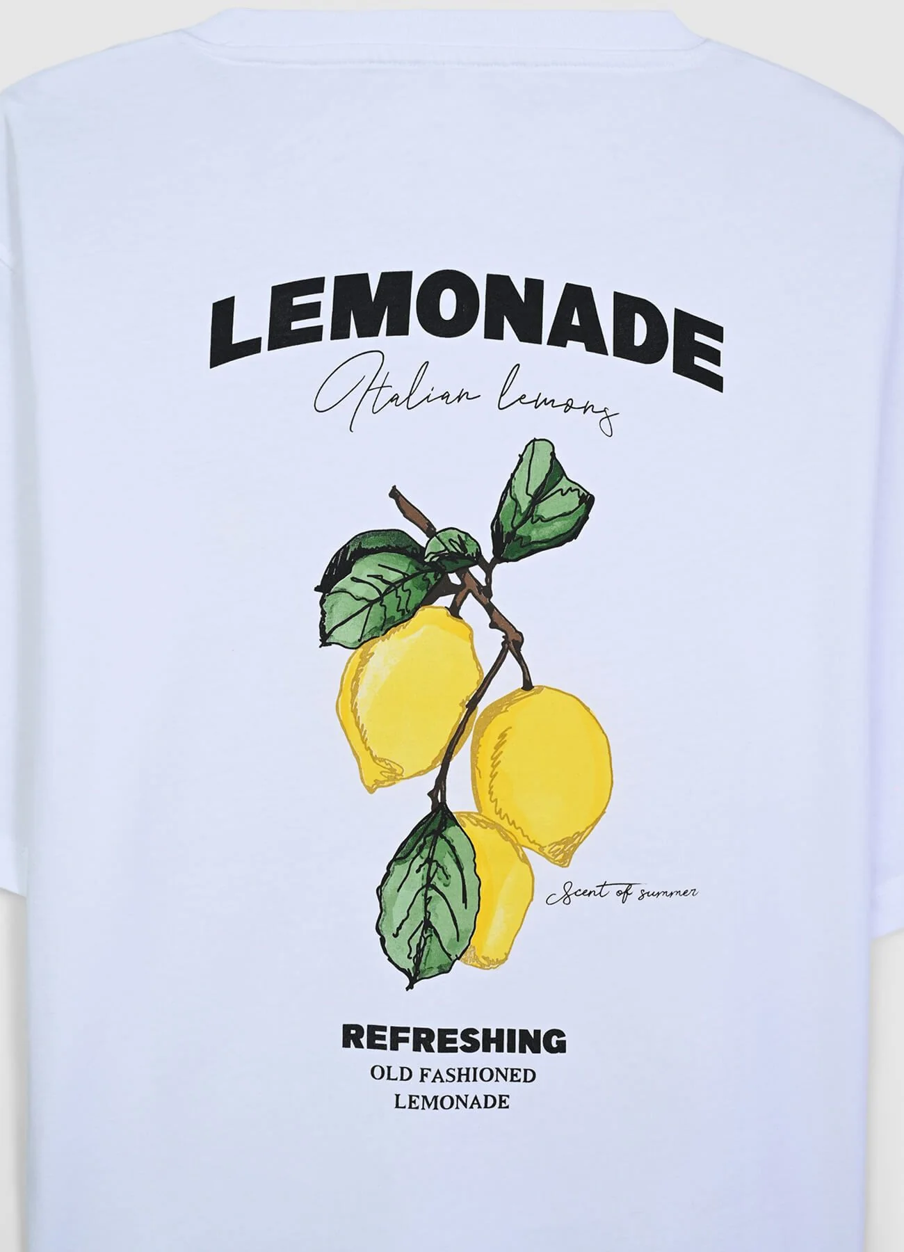 T-shirt stampa limoni fronte/retro - Image 7