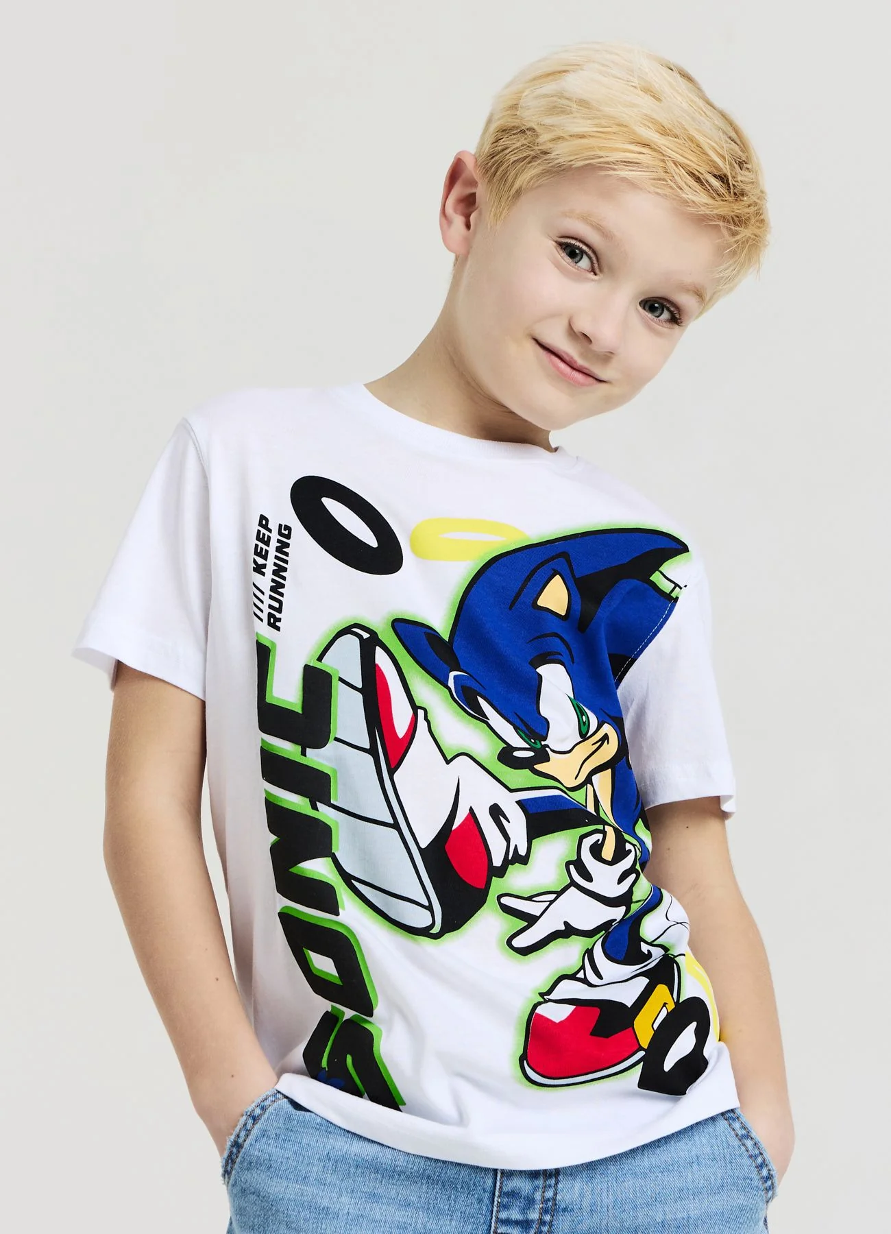 T-shirt stampa Sonic - Image 3