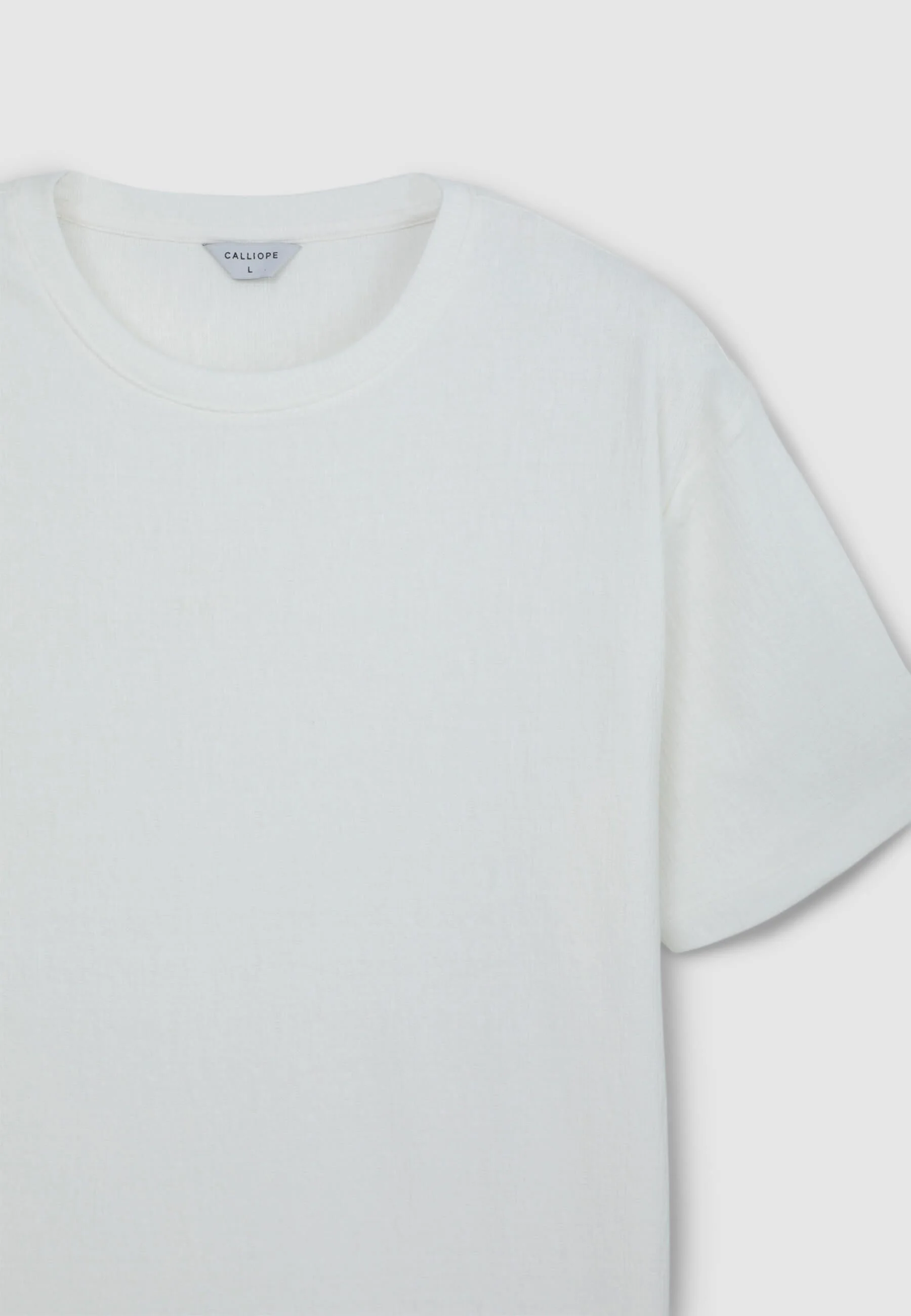 T-shirt tessuto goffrato - Image 5