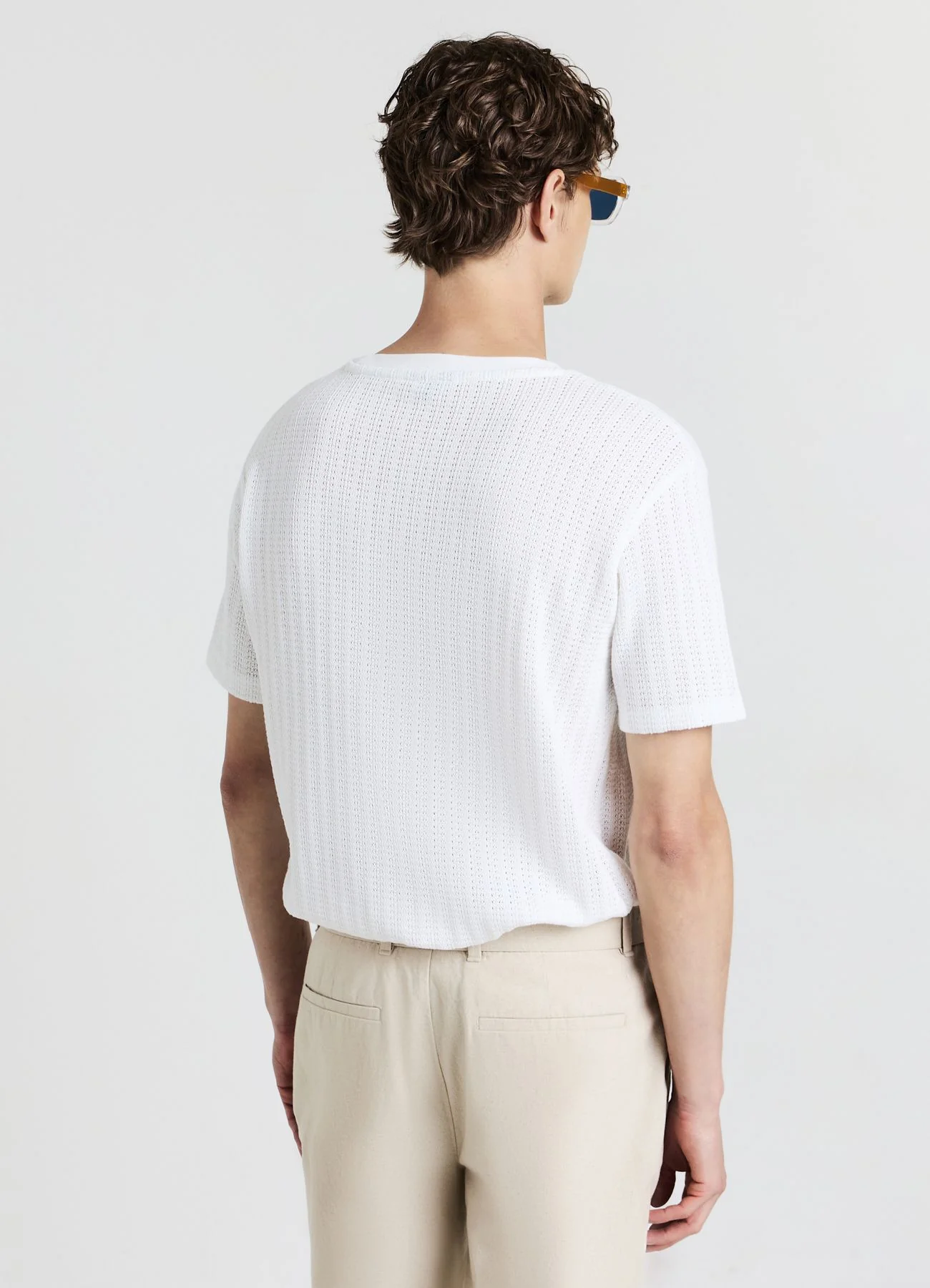 T-shirt tessuto traforato - Image 3