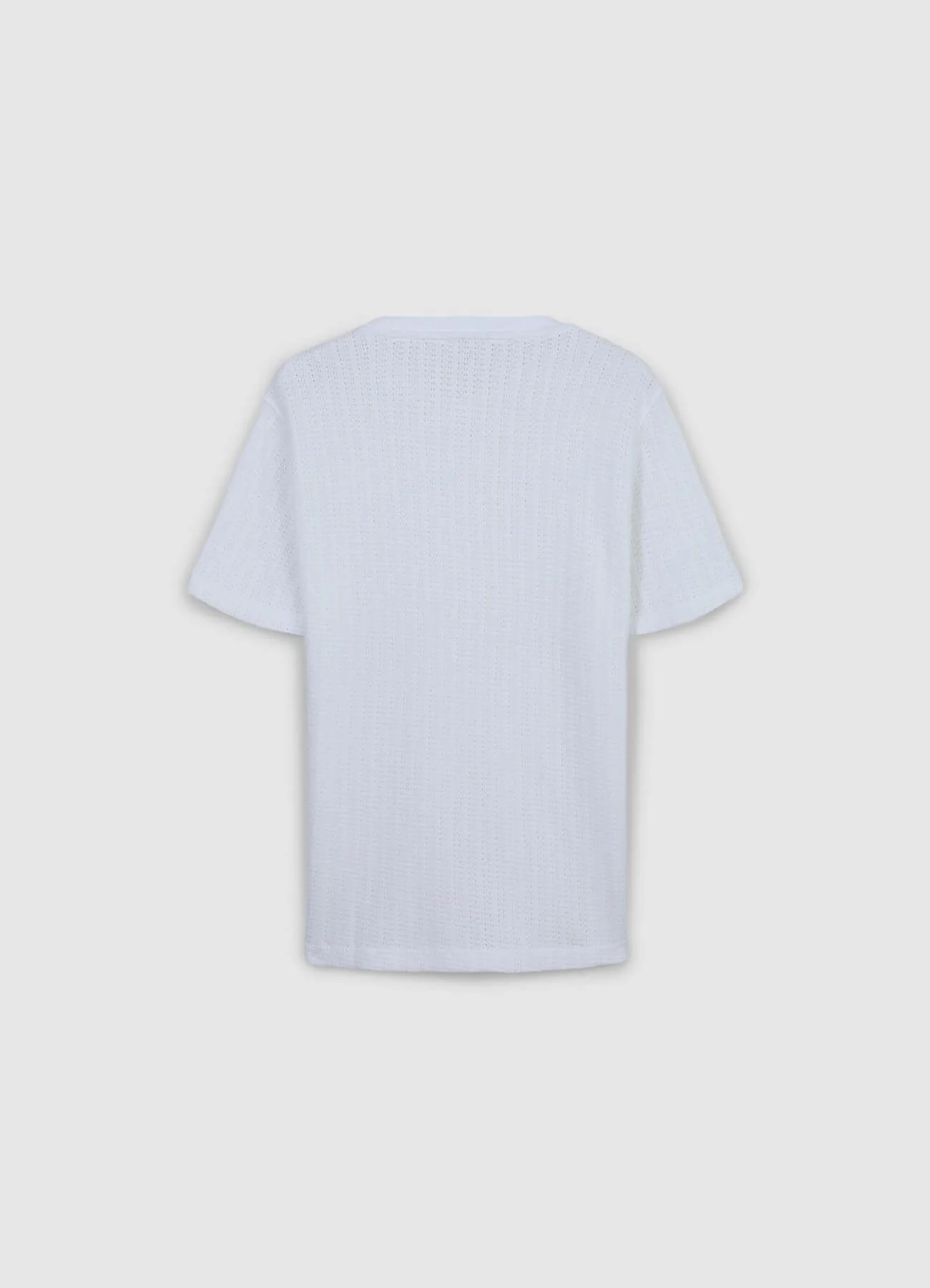 T-shirt tessuto traforato - Image 6