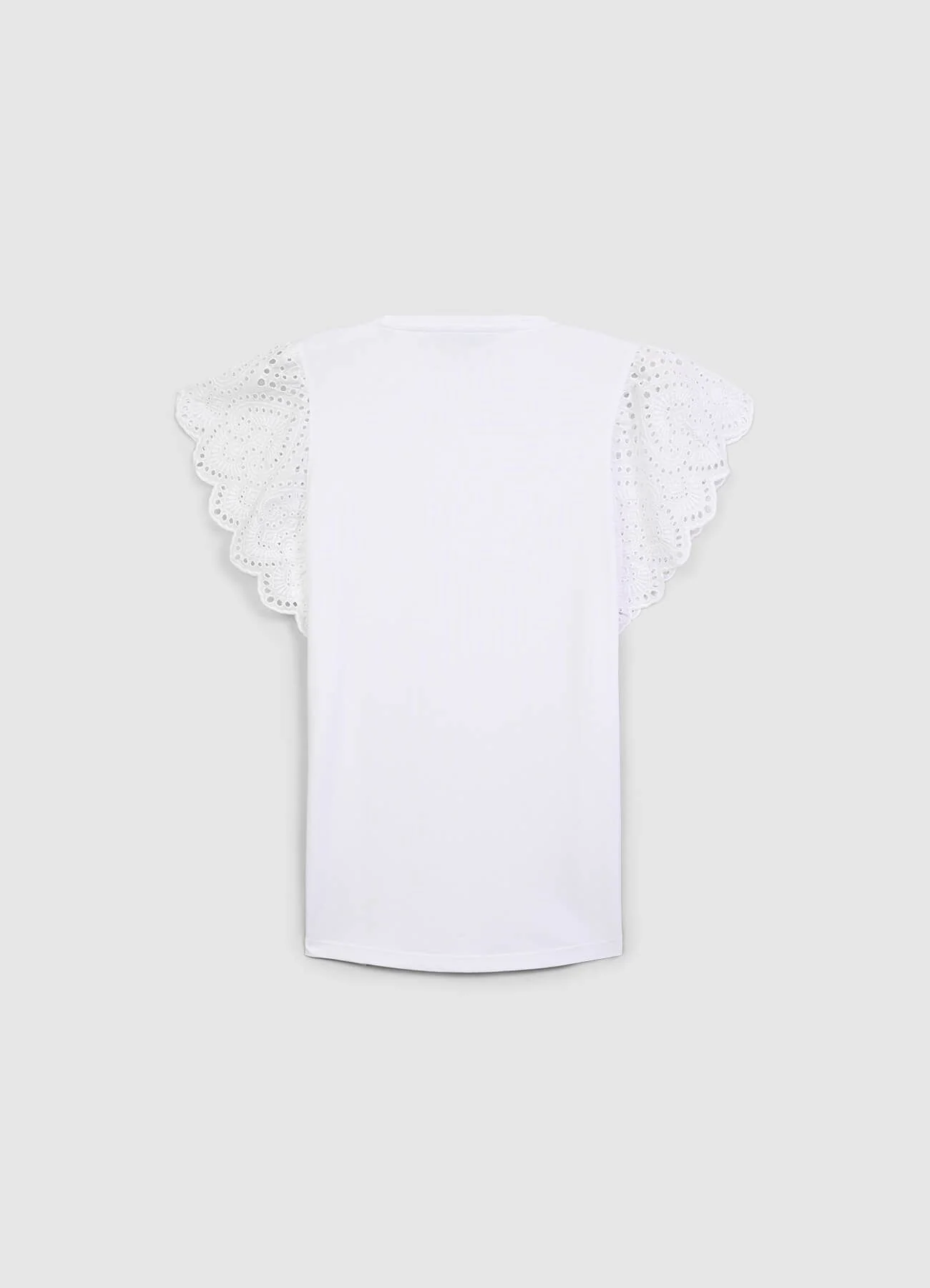 T-shirt volant sangallo - Image 5