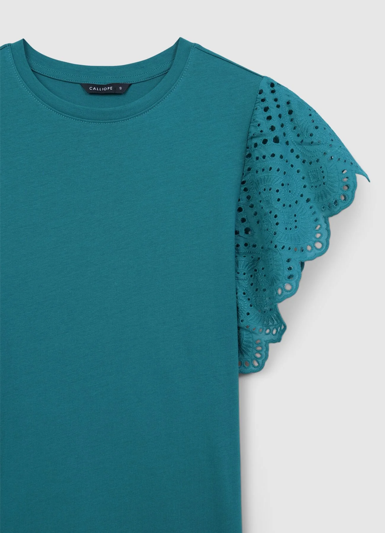 T-shirt volant sangallo - Image 2
