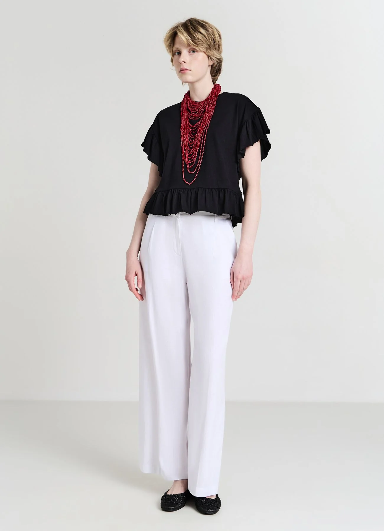 T-shirt volants