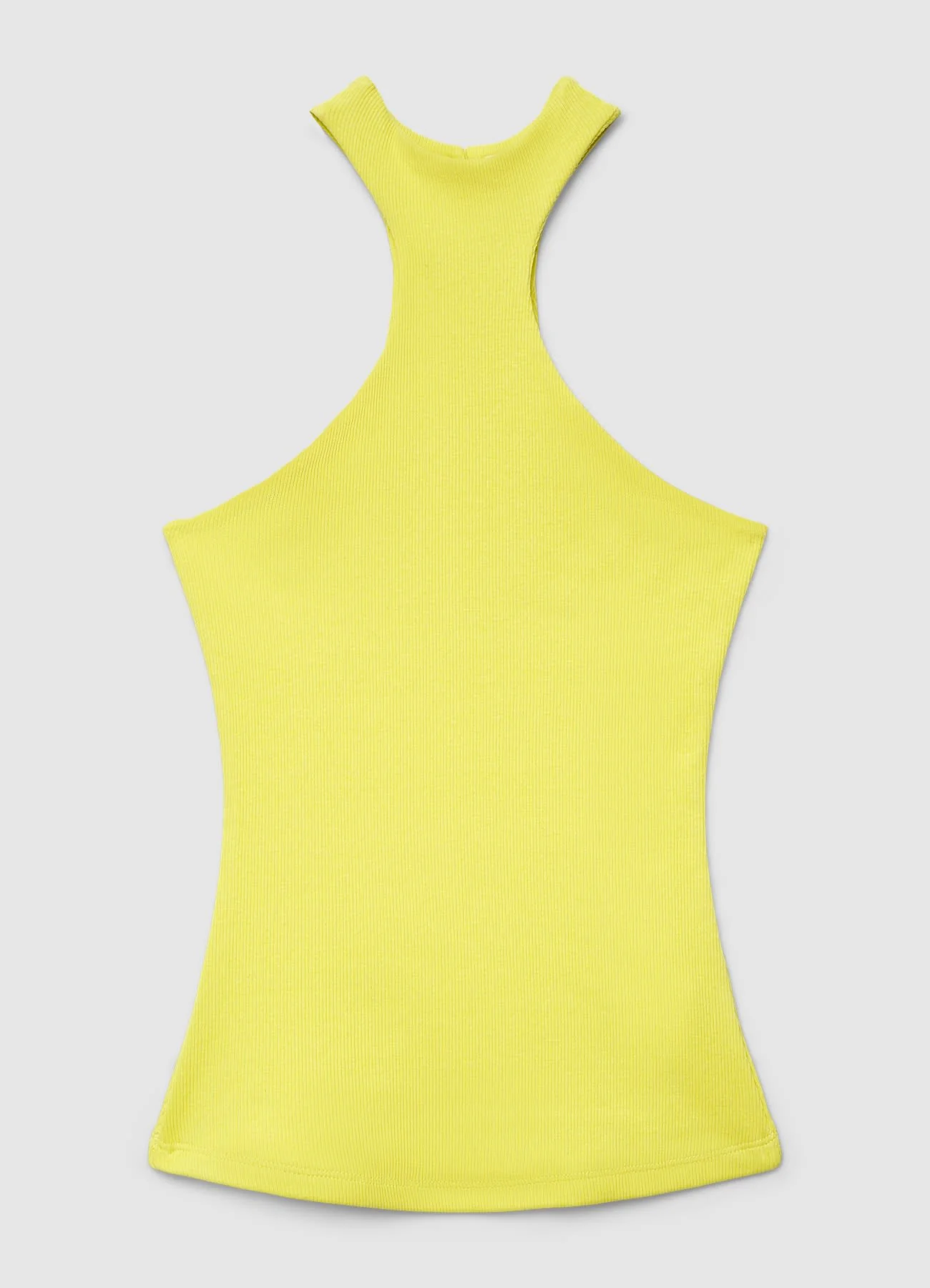 Top a costine con scollo all’americana - Image 4