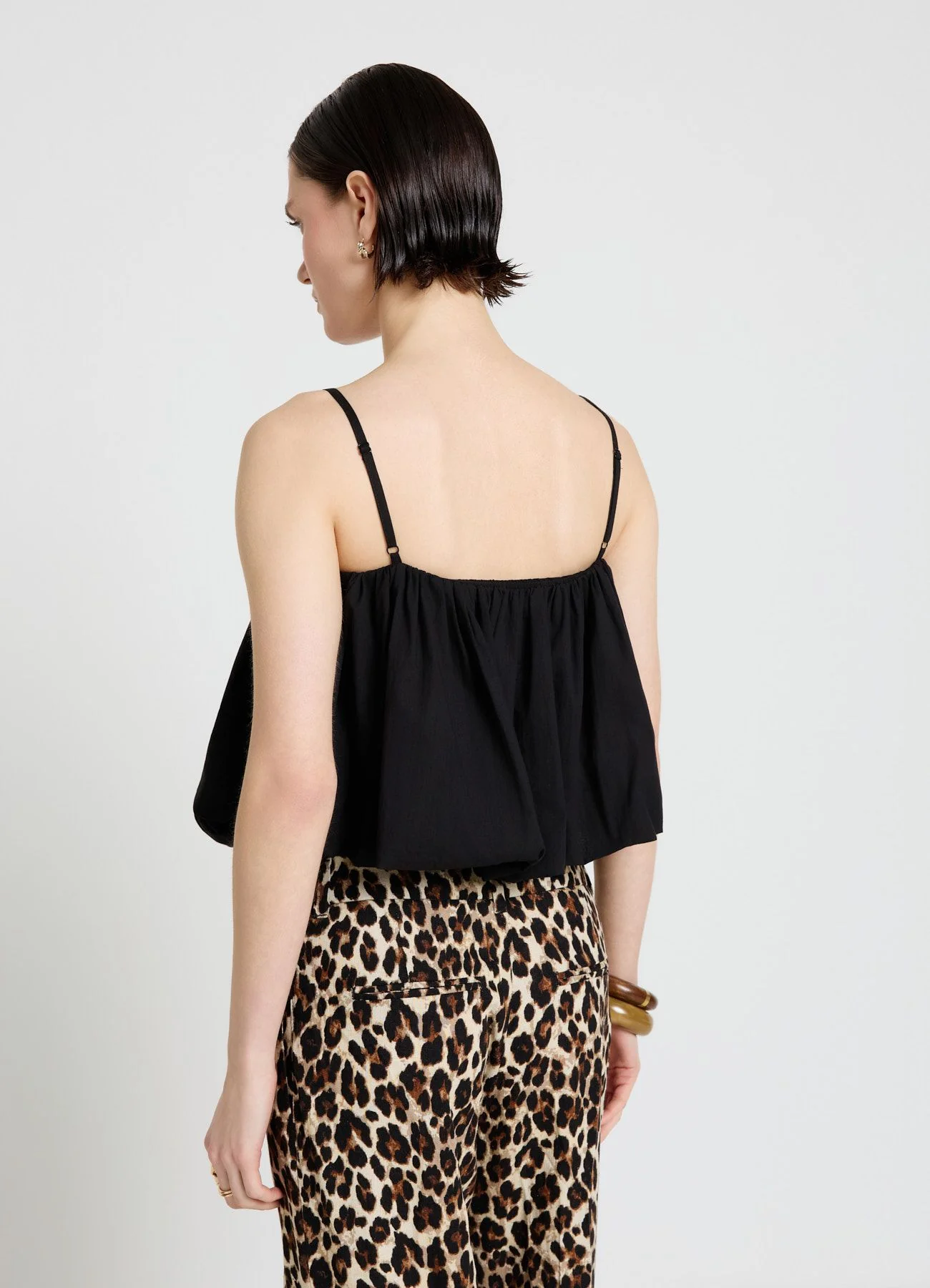 Top a palloncino con spalline sottili - Image 3