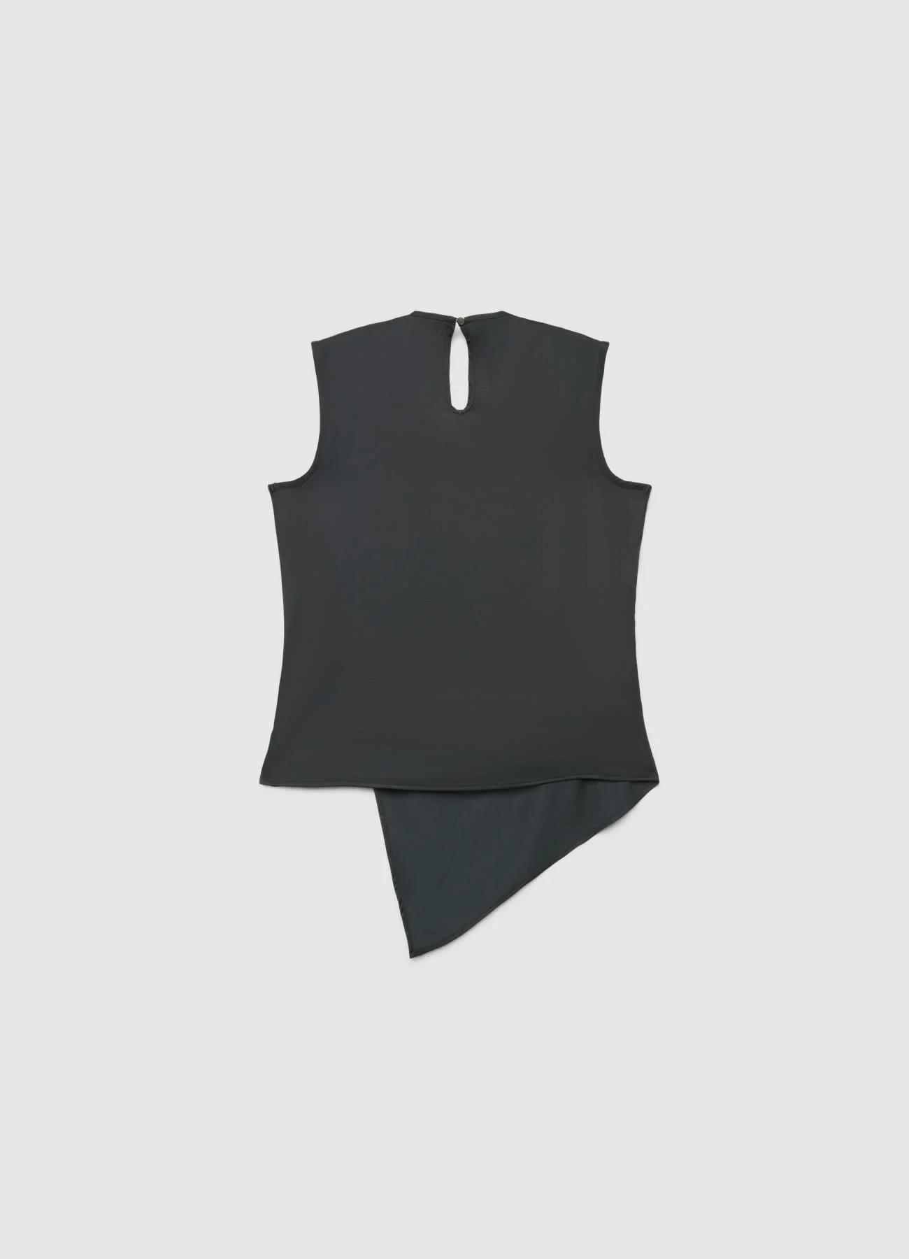 Top asimmetrico similsatin con fibbia - Image 5
