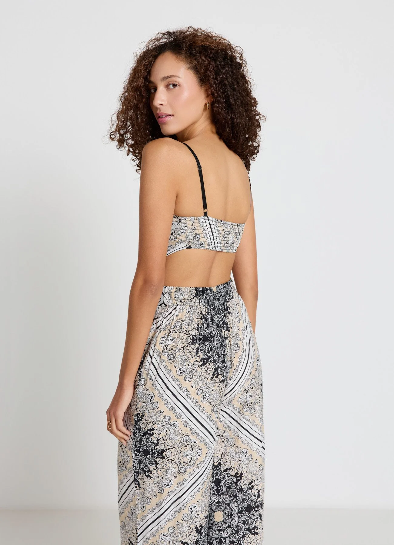 Top bandana con stampa paisley - Image 3