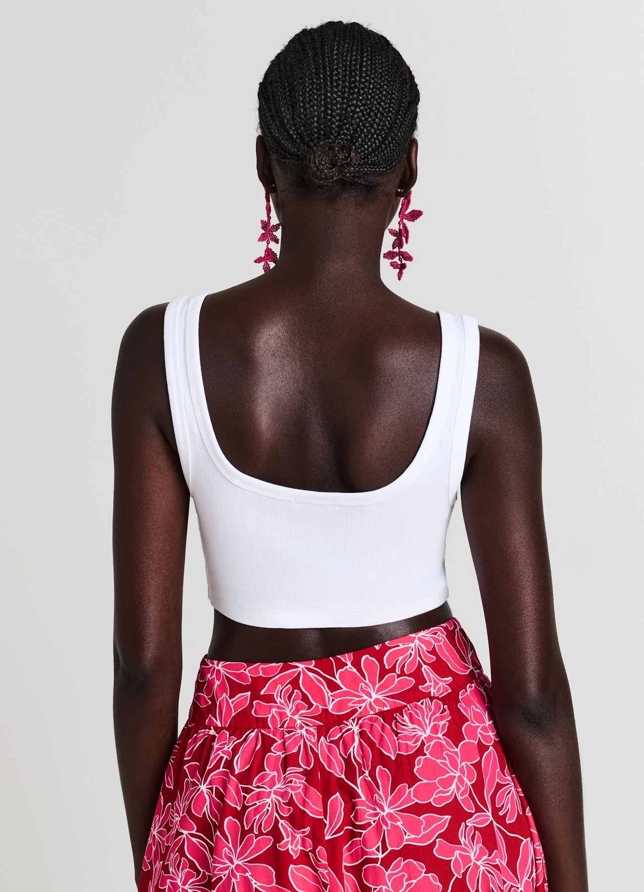 Top bra a costina - Image 2