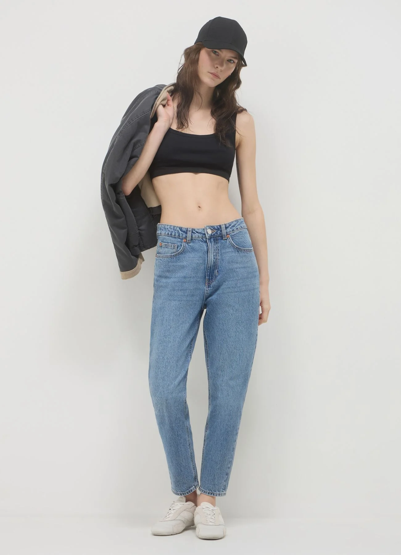Top bra a costina - Image 3
