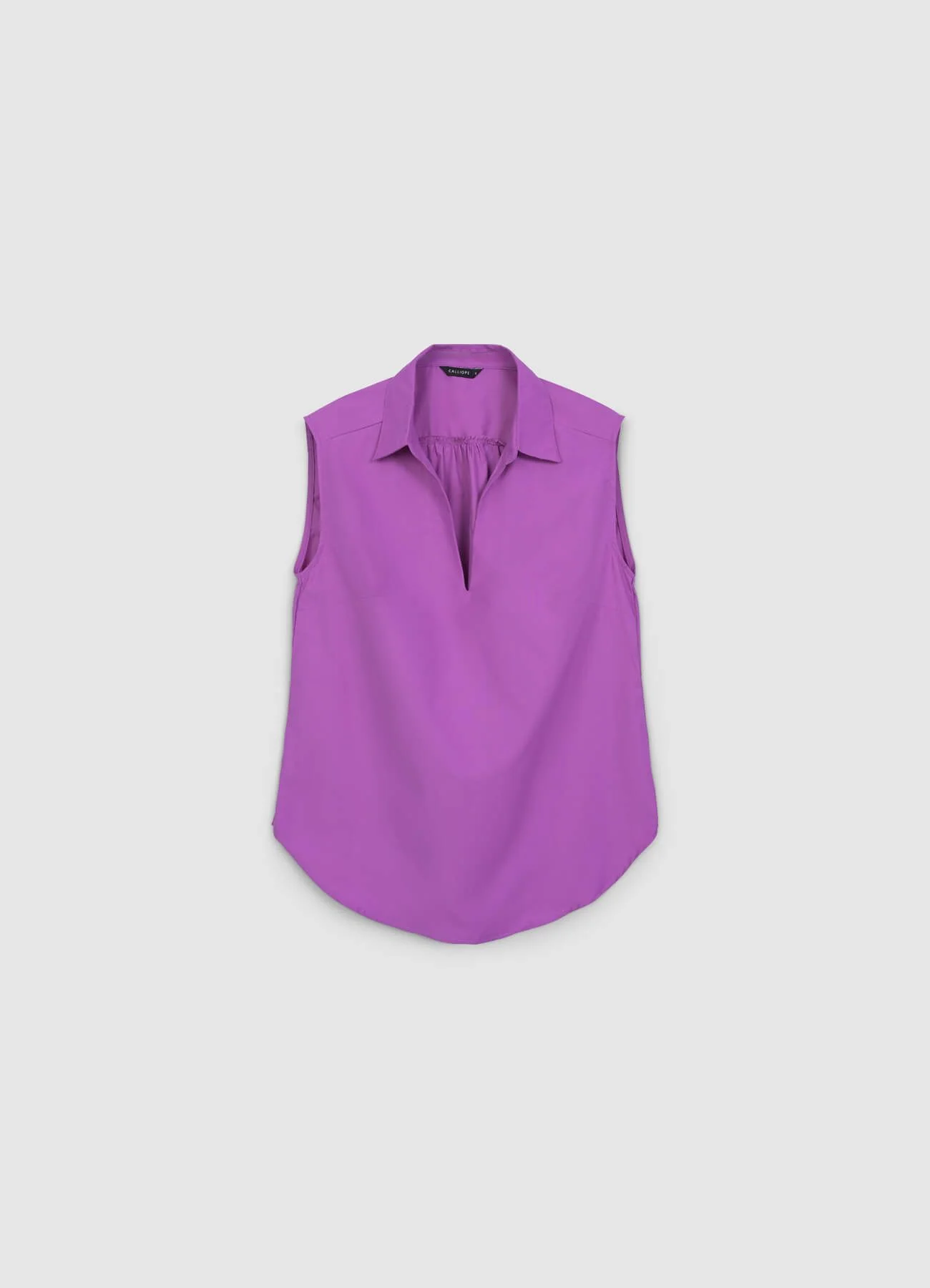 Top collo a camicia - Image 5