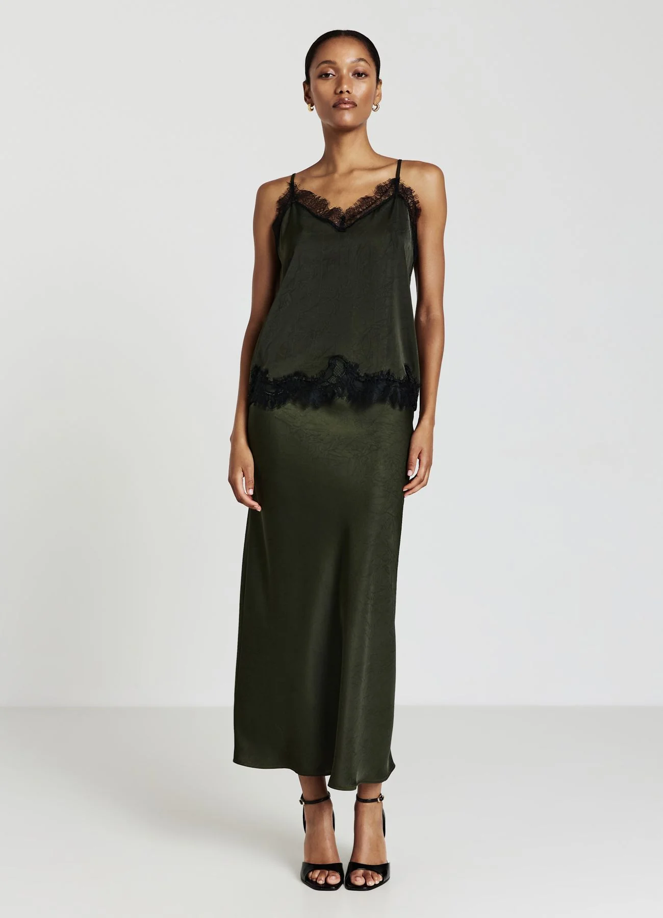 Top con inserto in pizzo - Image 2