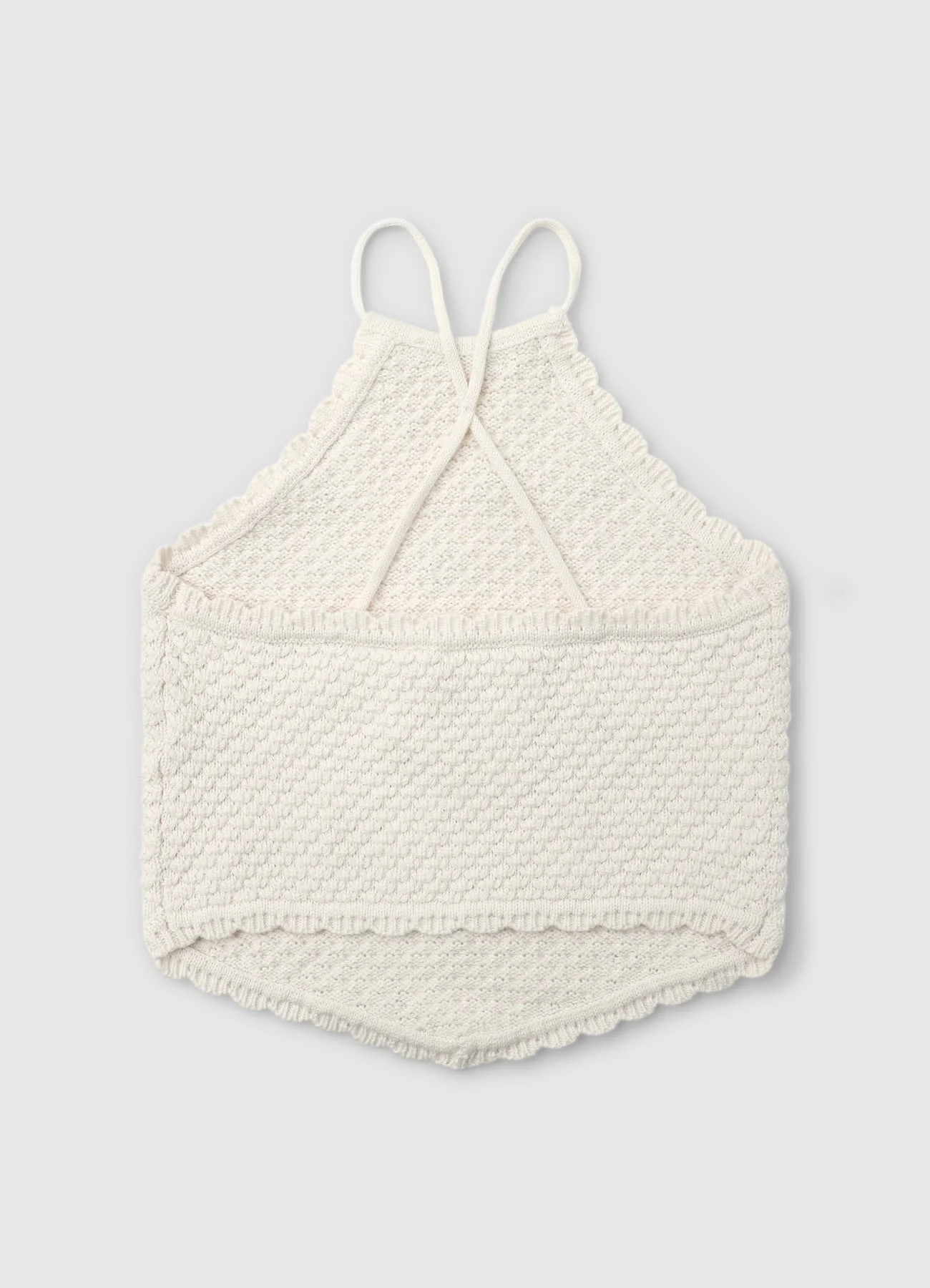 Top crochet con strass applicati - Image 2
