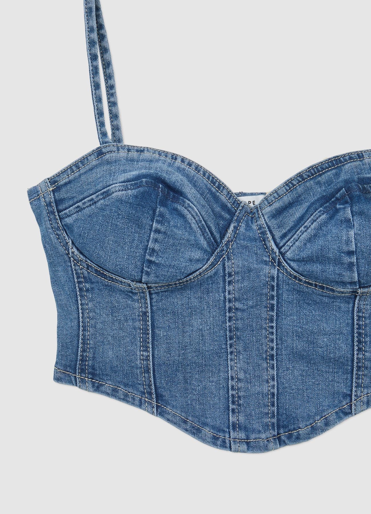 Top crop denim - Image 5