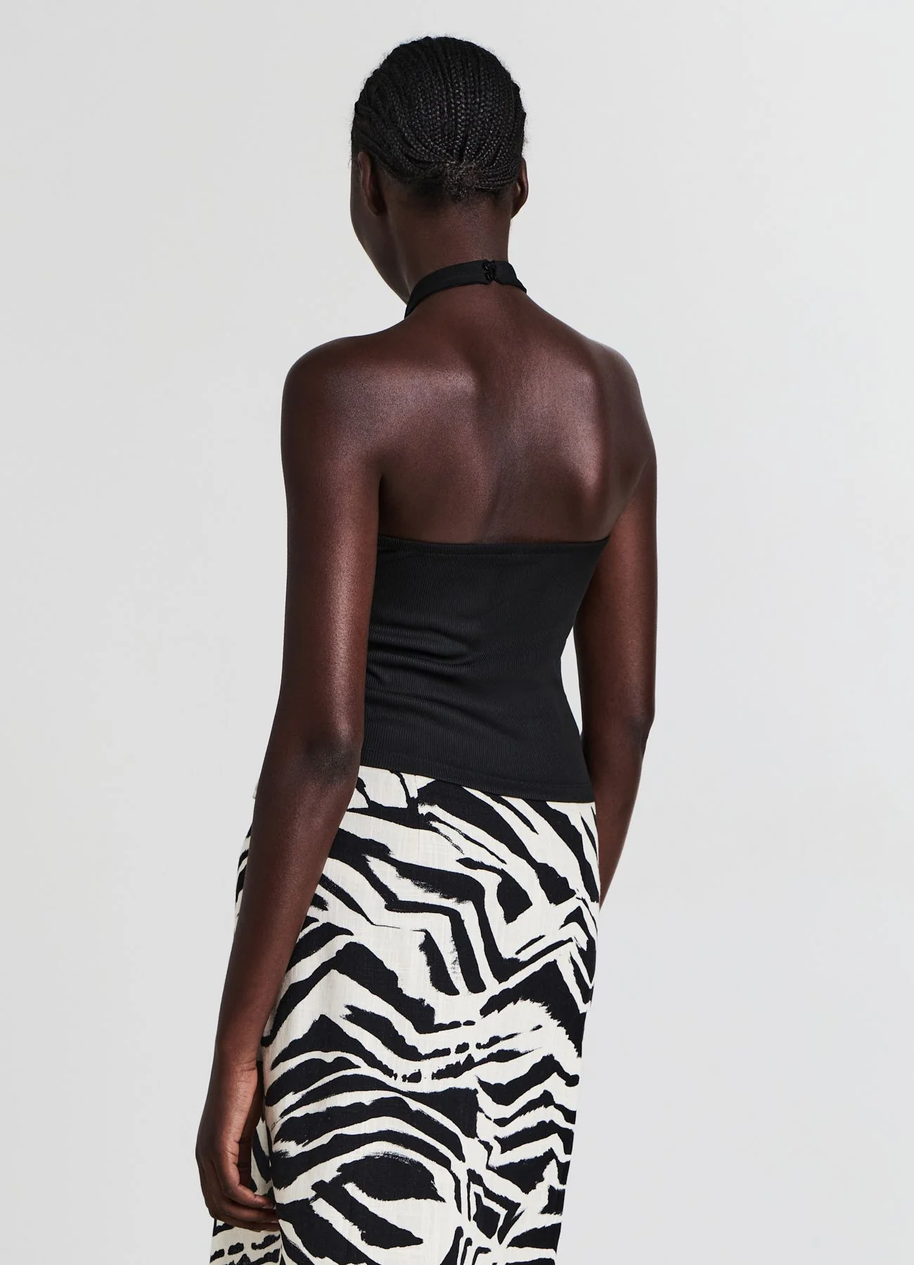 Top halterneck a costine - Image 2