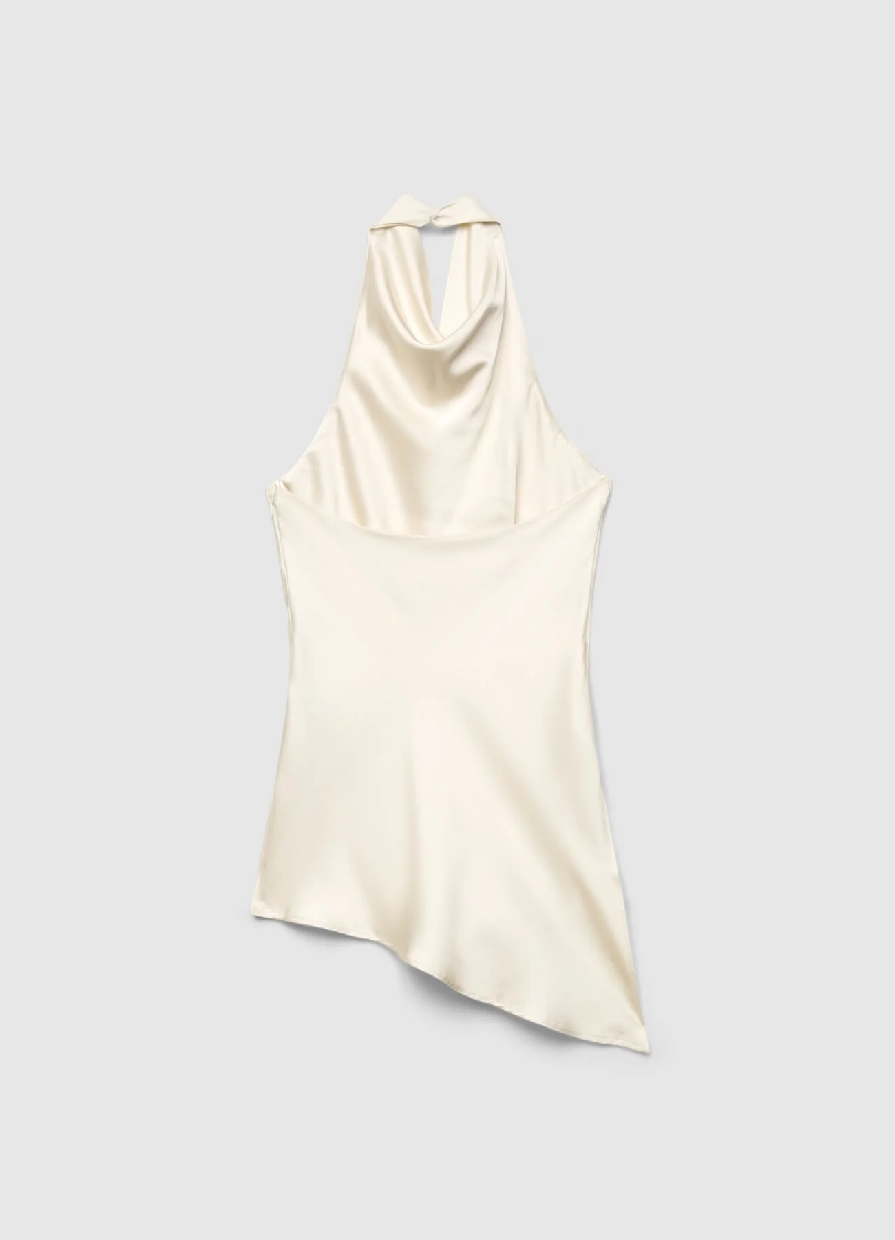 Top halterneck asimmetrico collo sciallato - Image 5