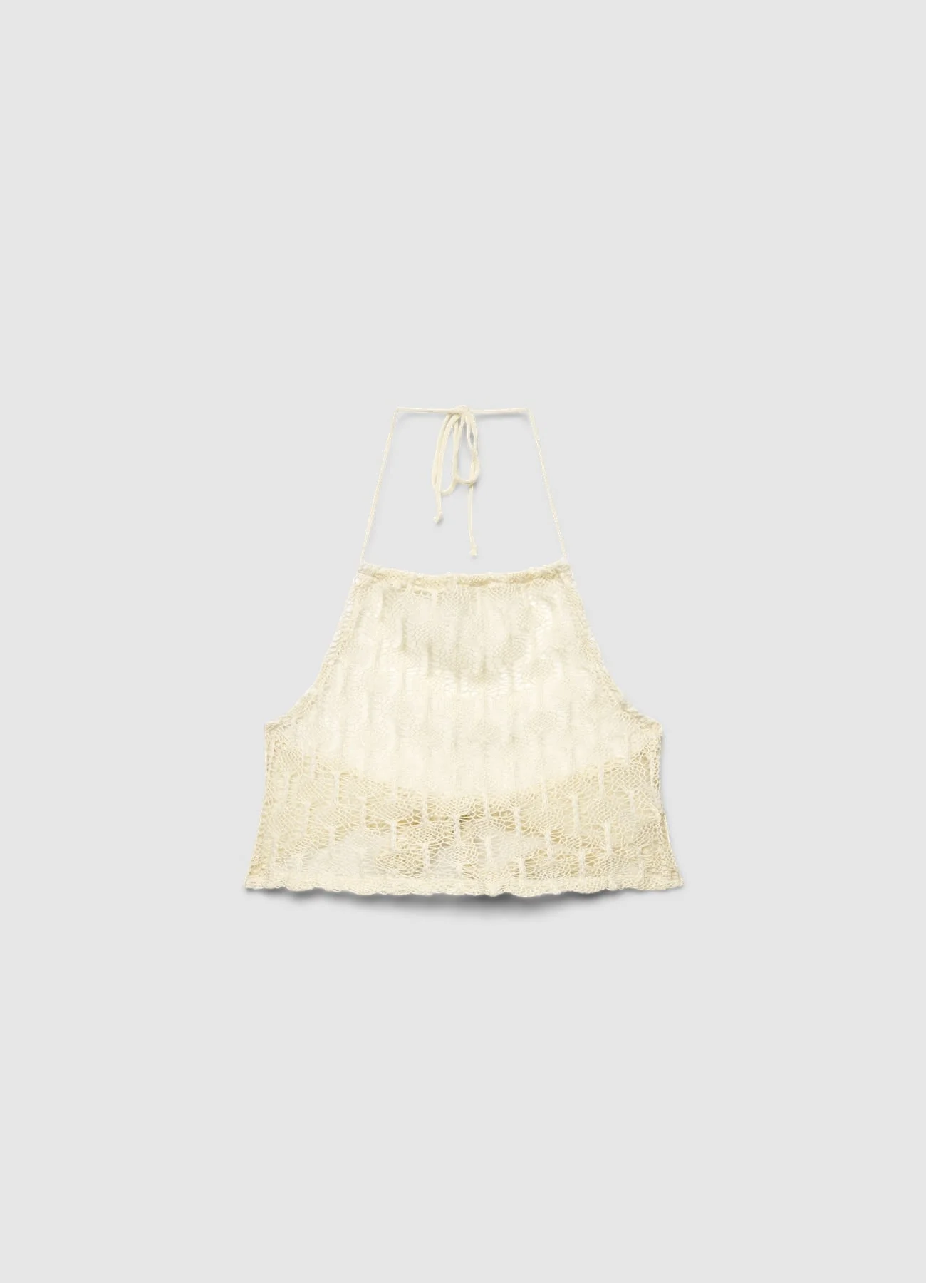 Top halterneck in macramè - Image 4