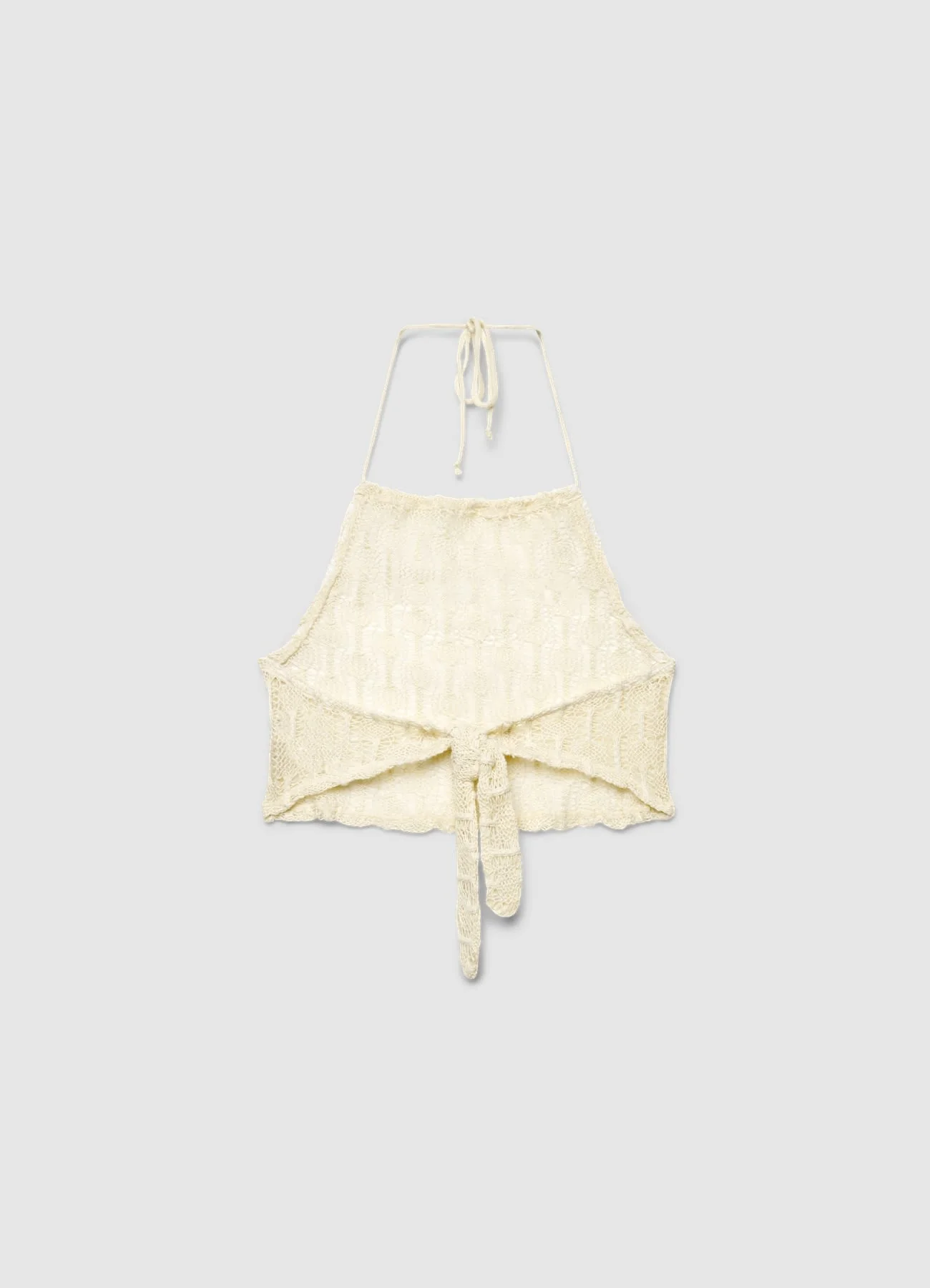 Top halterneck in macramè - Image 5