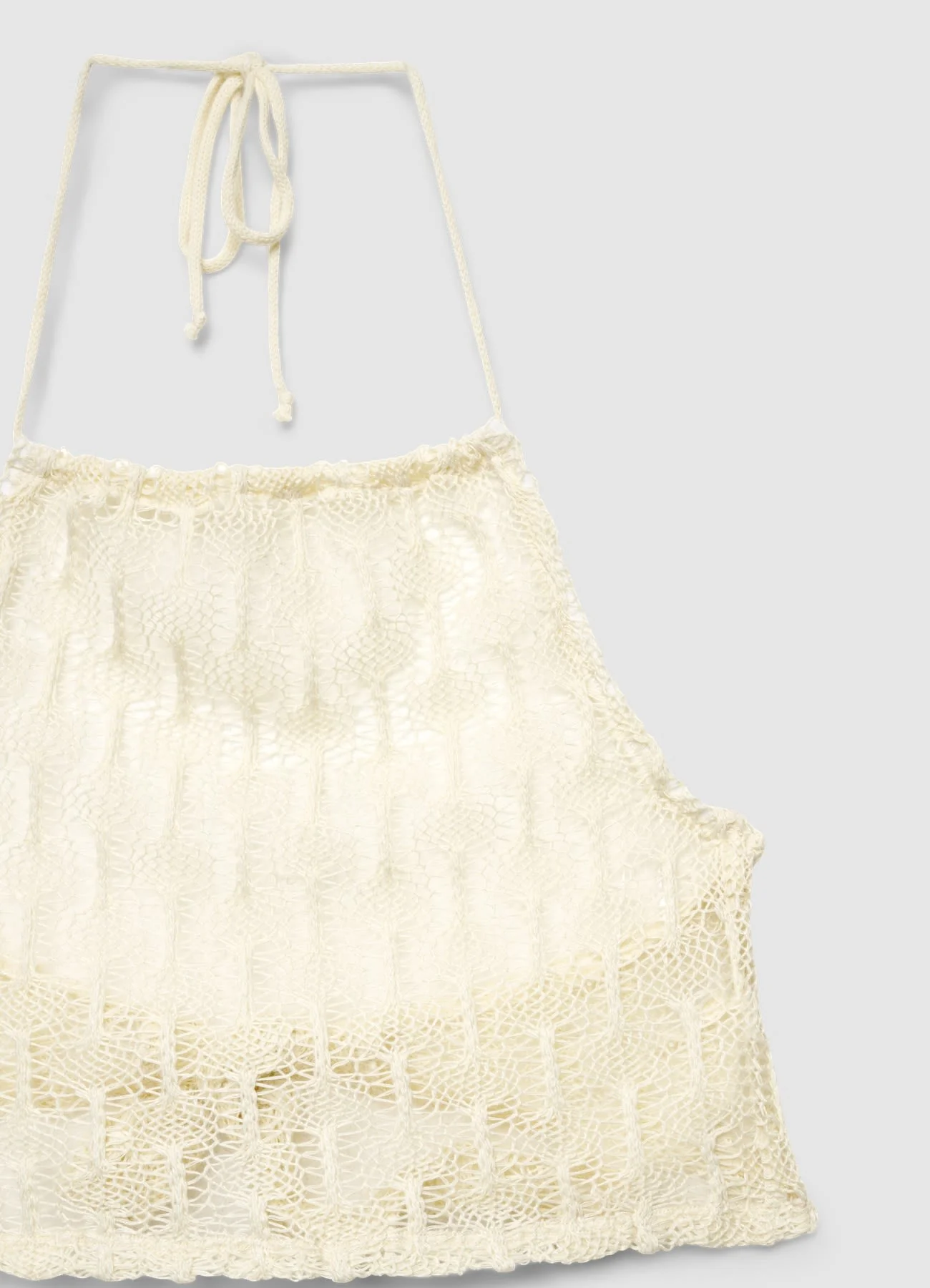 Top halterneck in macramè - Image 6