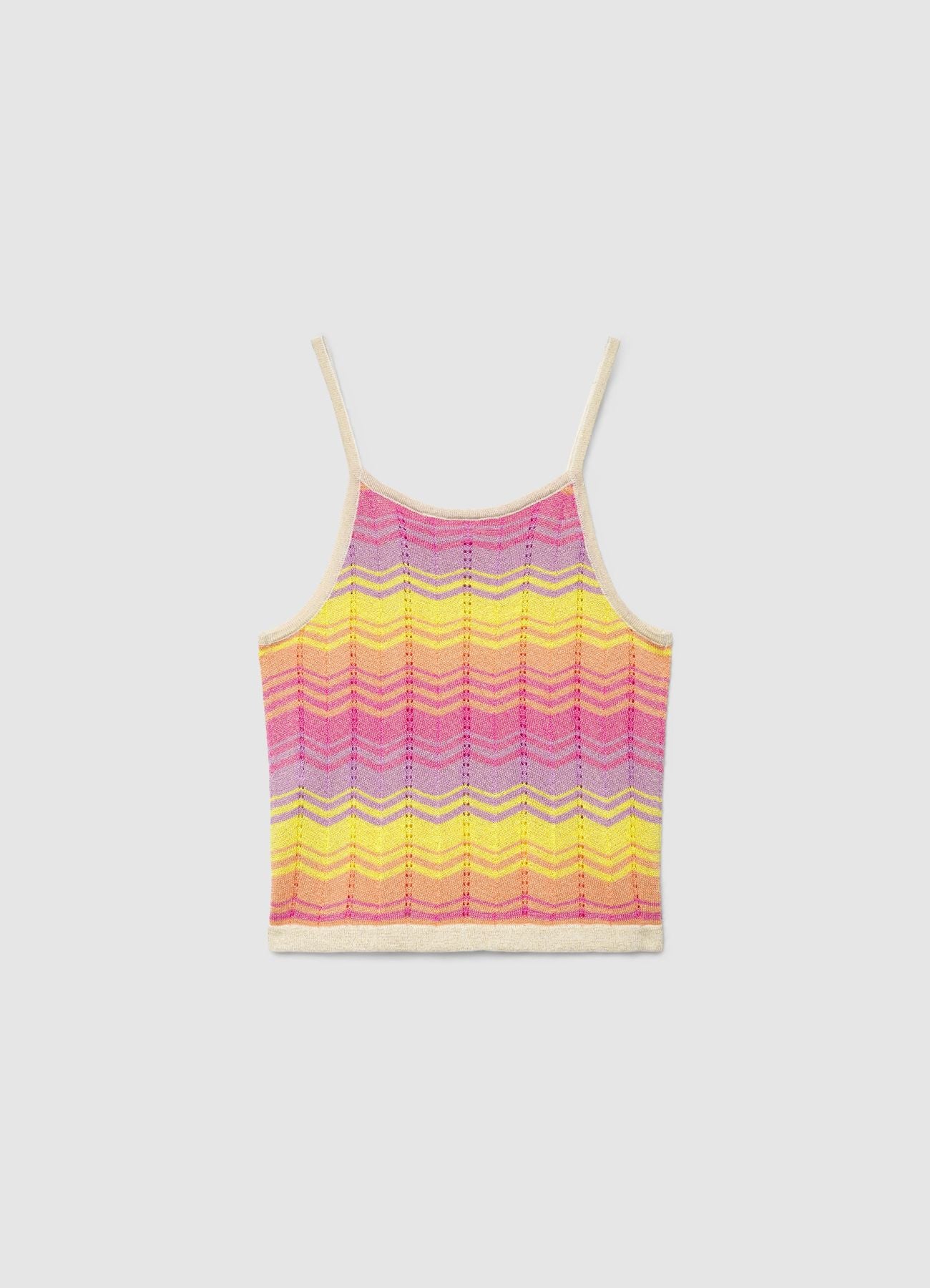 Top in maglia a righe