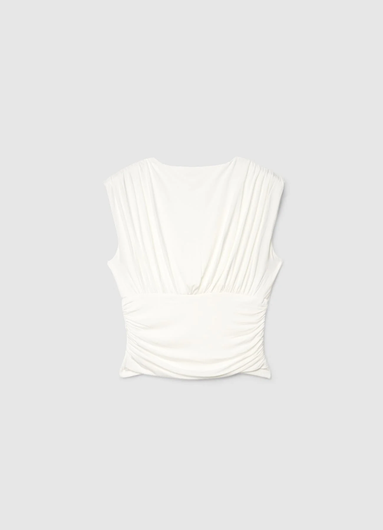 Top incrociato con drappeggio - Image 5