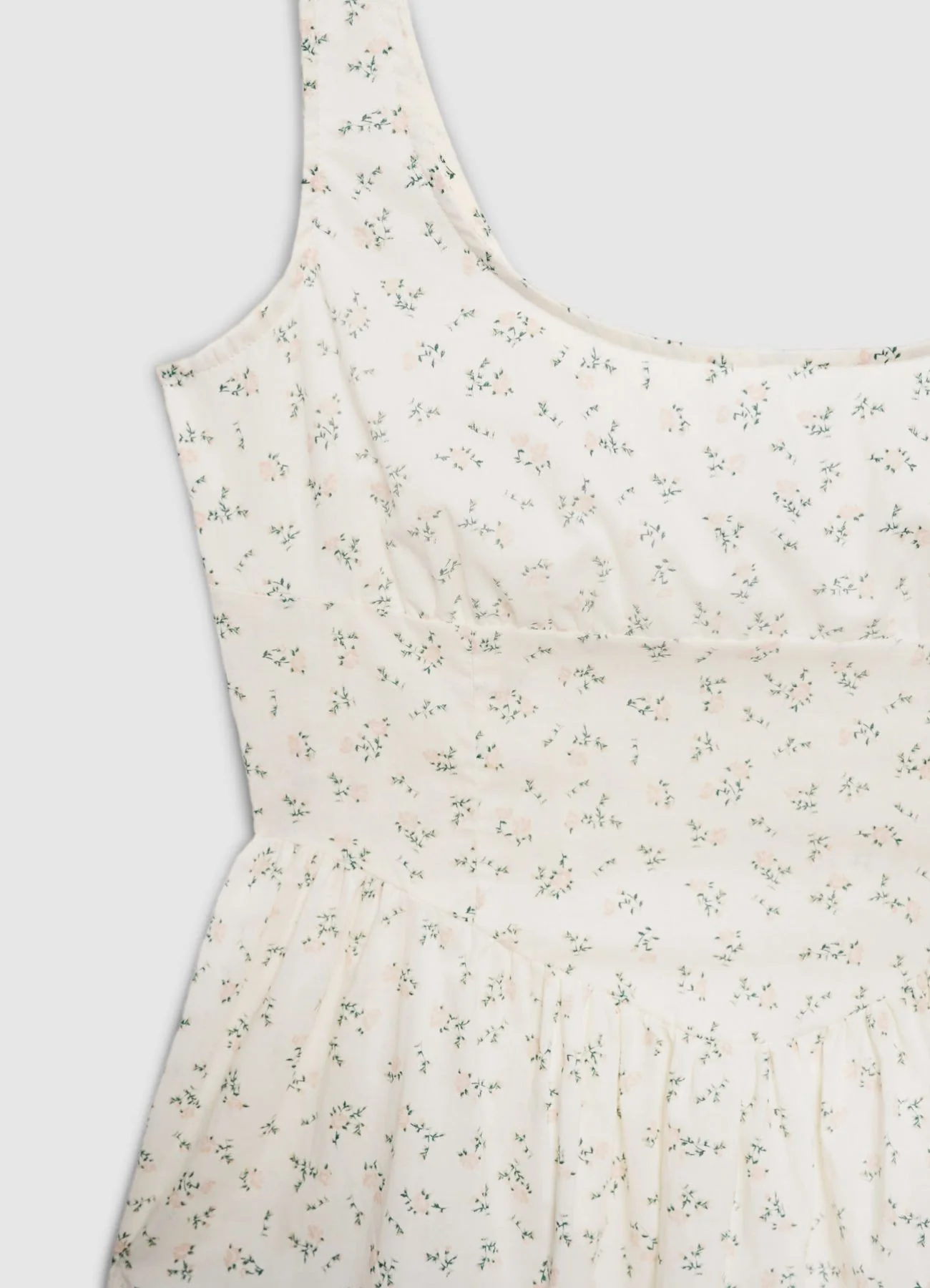 Top peplum con stampa fiorellini - Image 6