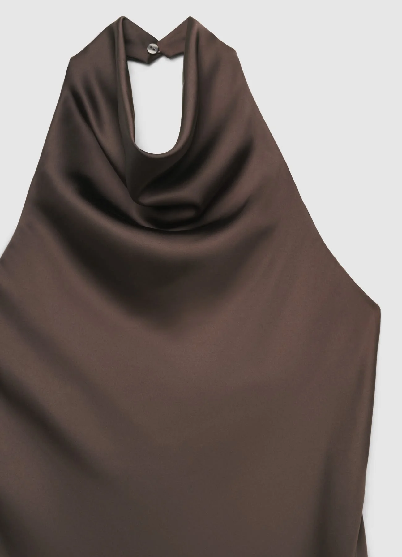 Top sciallato asimmetrico similsatin - Image 4