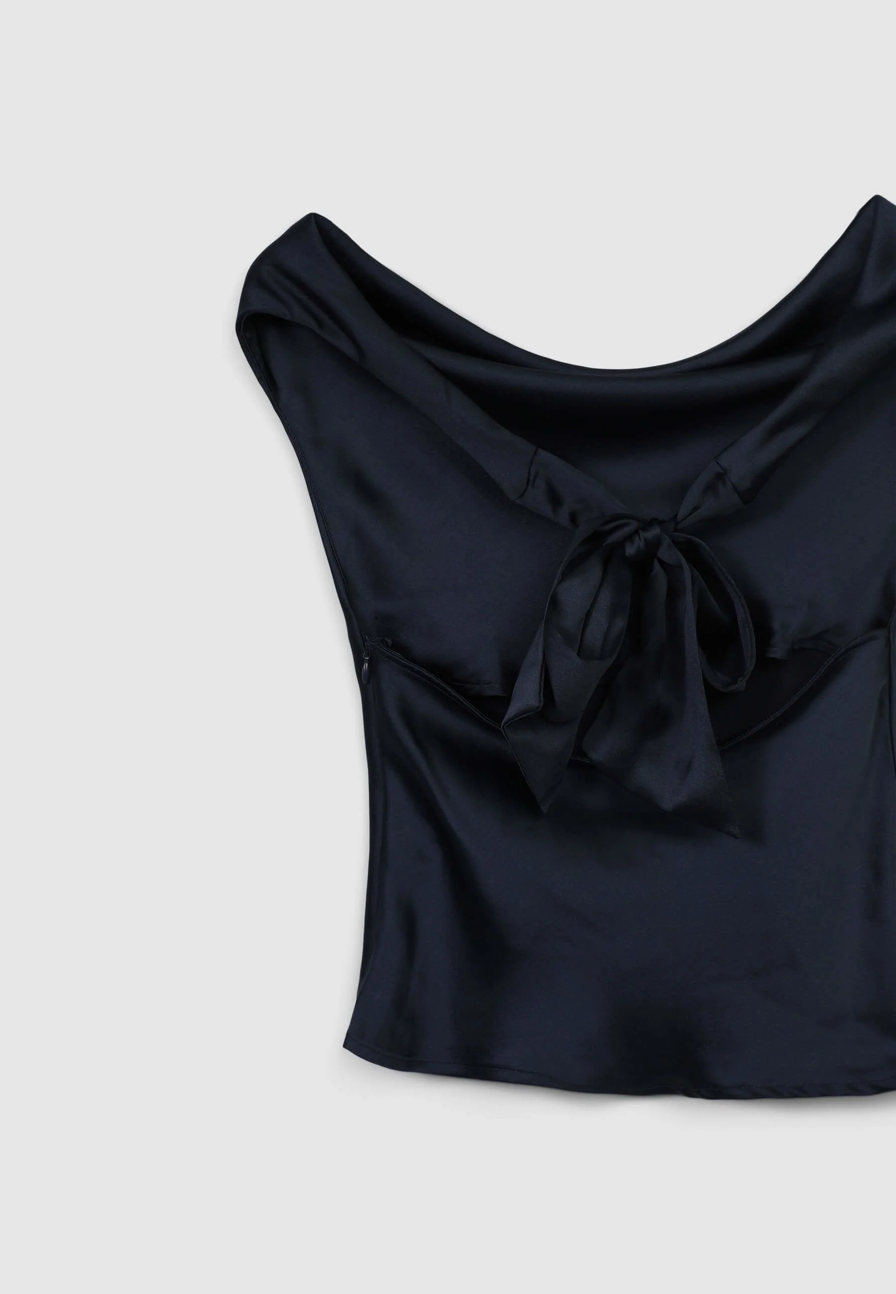 Top sciallato simil satin - Image 5