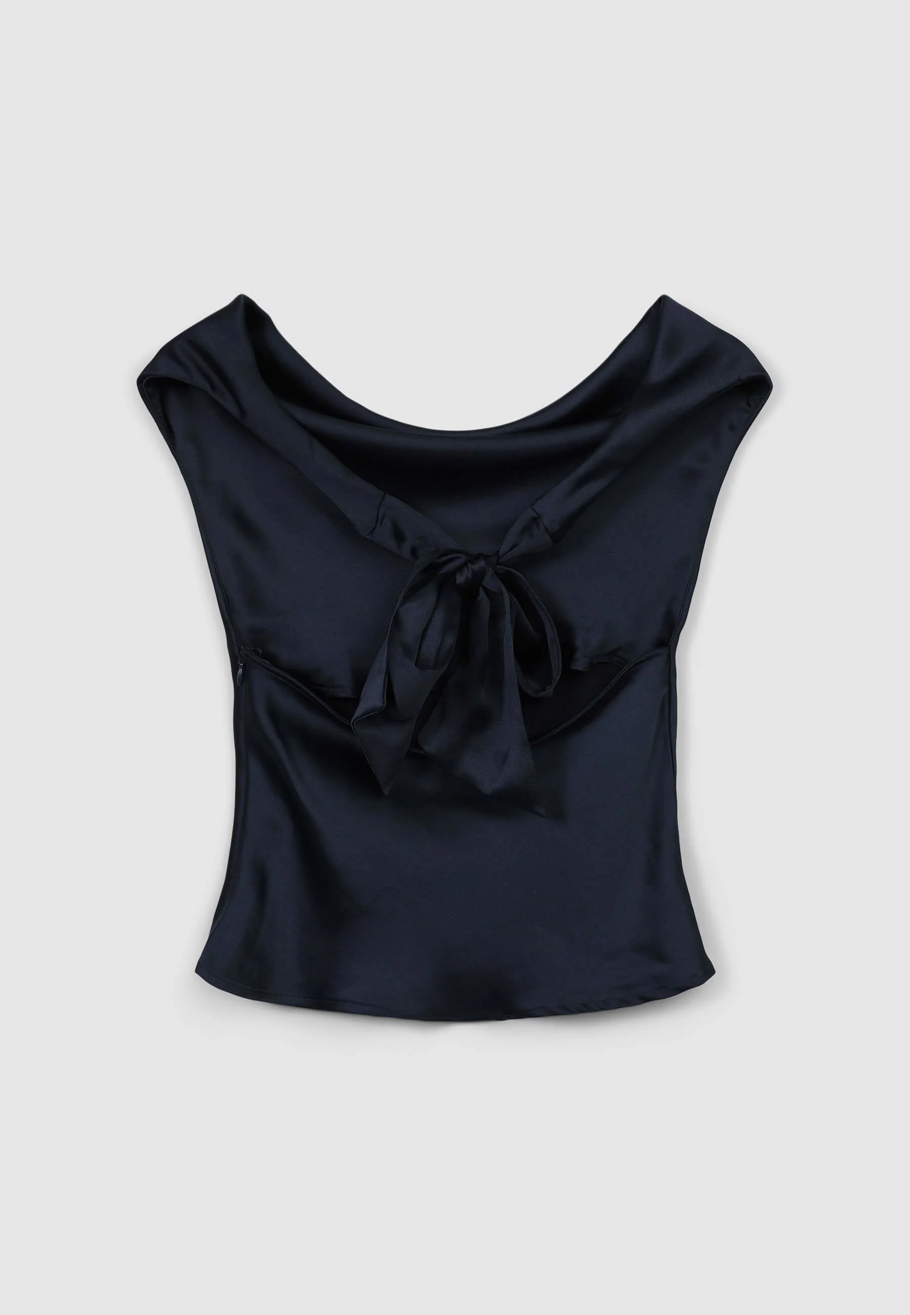 Top sciallato simil satin - Image 6