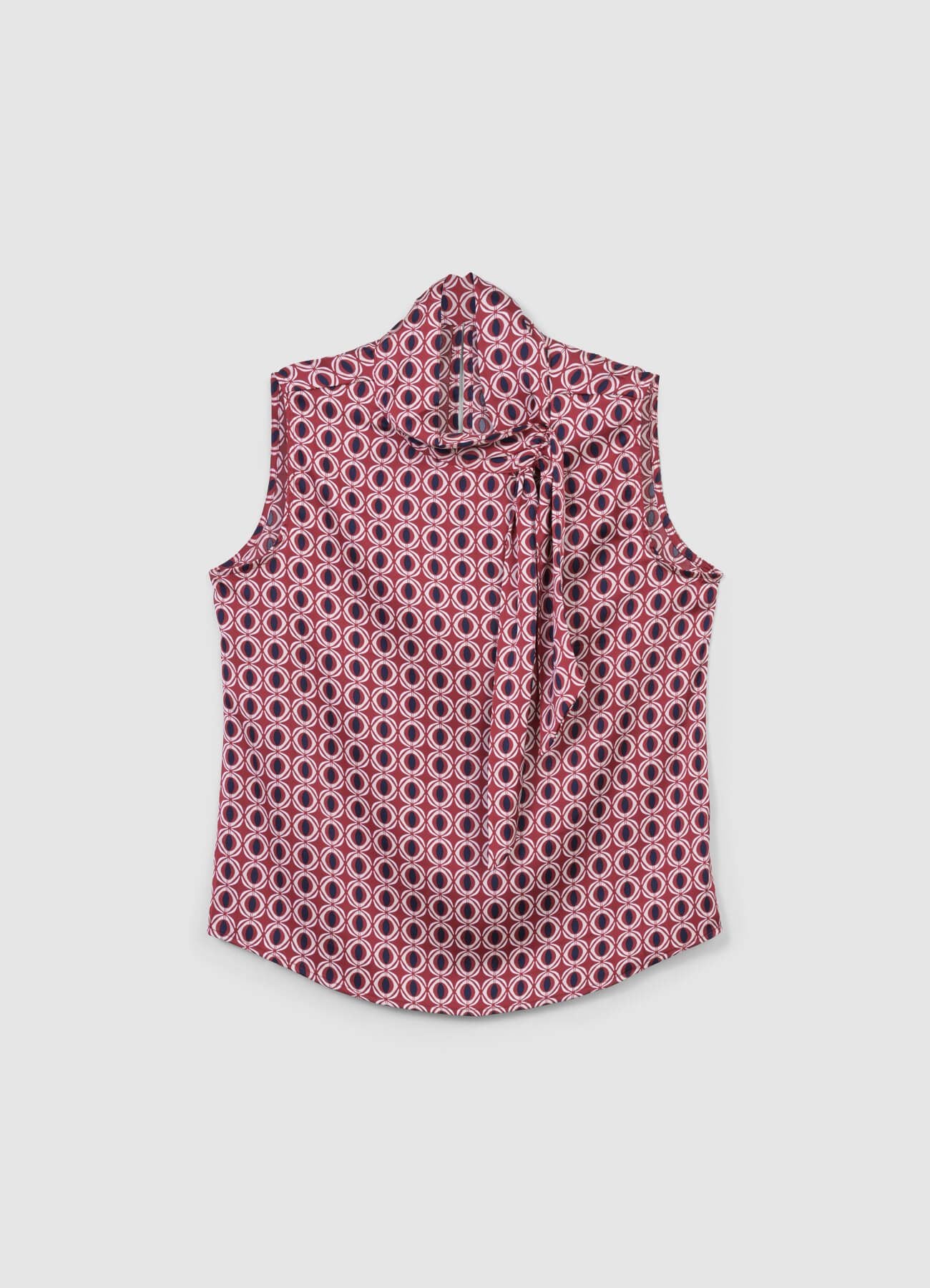 Top simil satin smanicato fantasia - Image 6