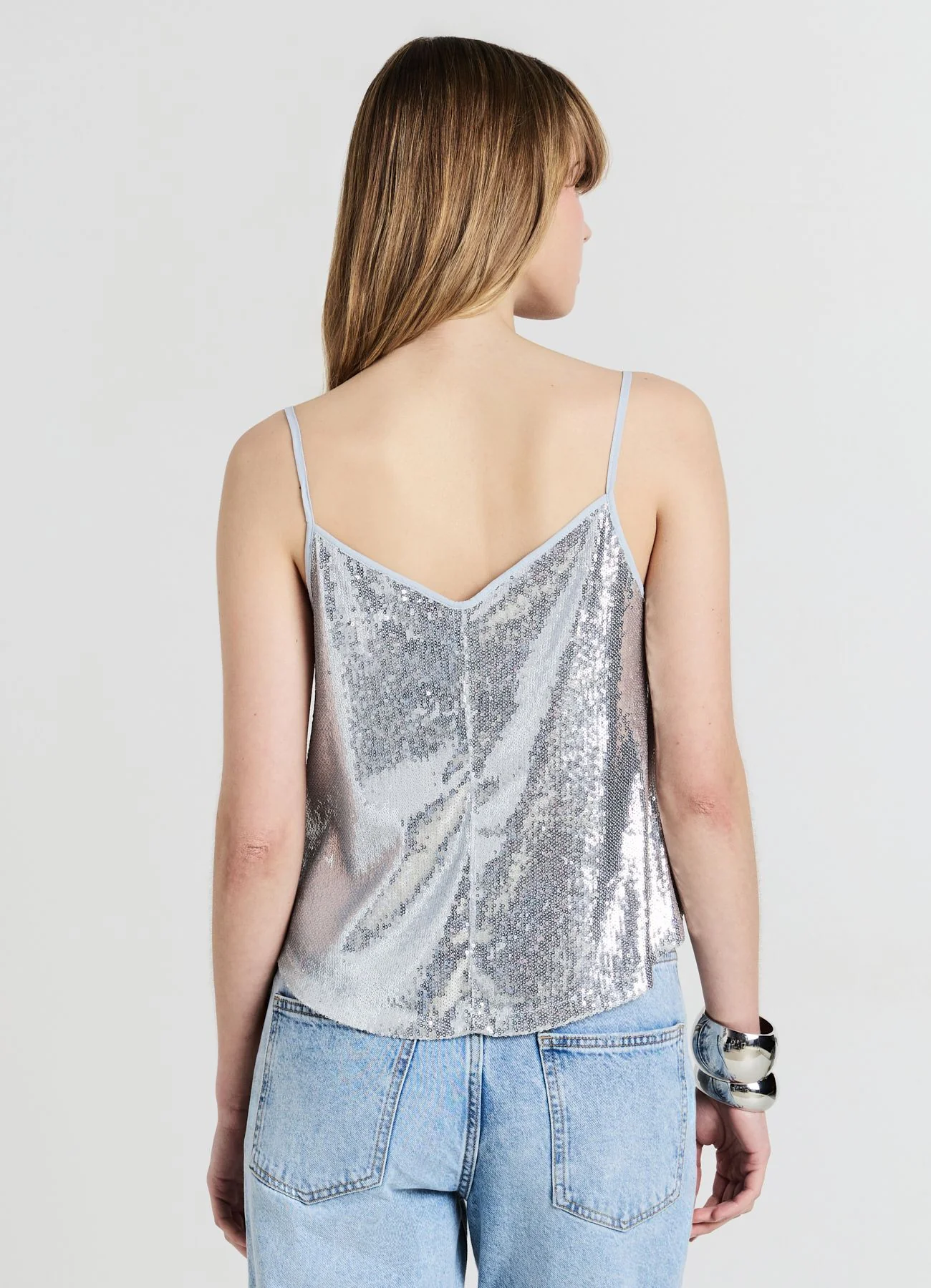 Top svasato paillettes - Image 3