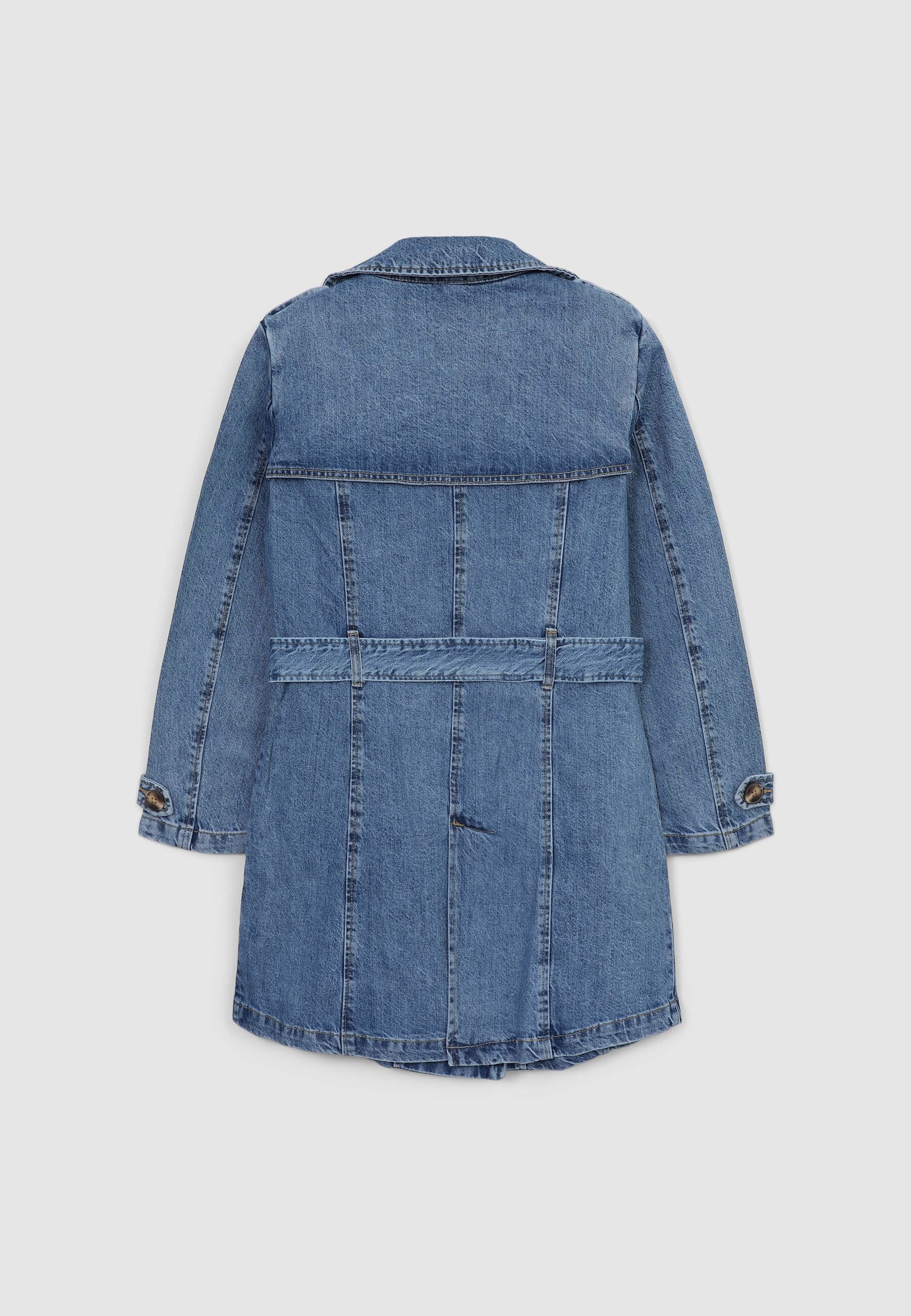 Trench in denim - Image 5