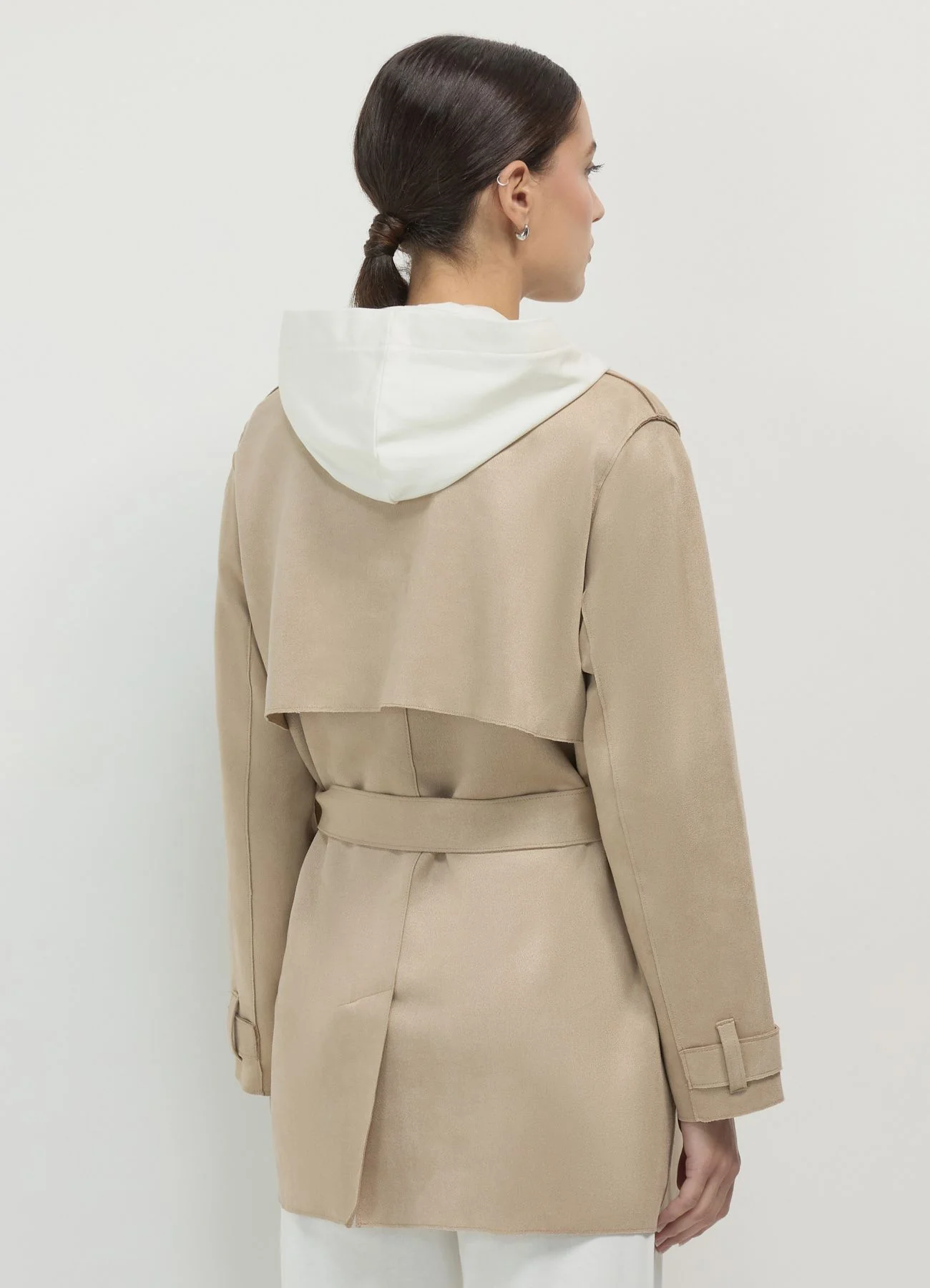 Trench simil camoscio - Image 3