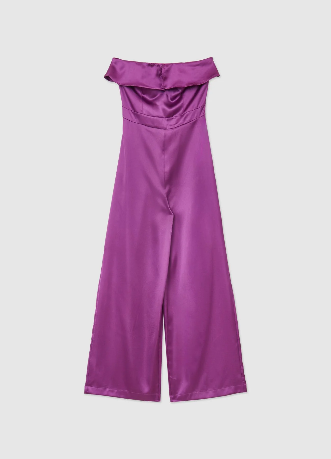 Tuta simil satin con balza - Image 4
